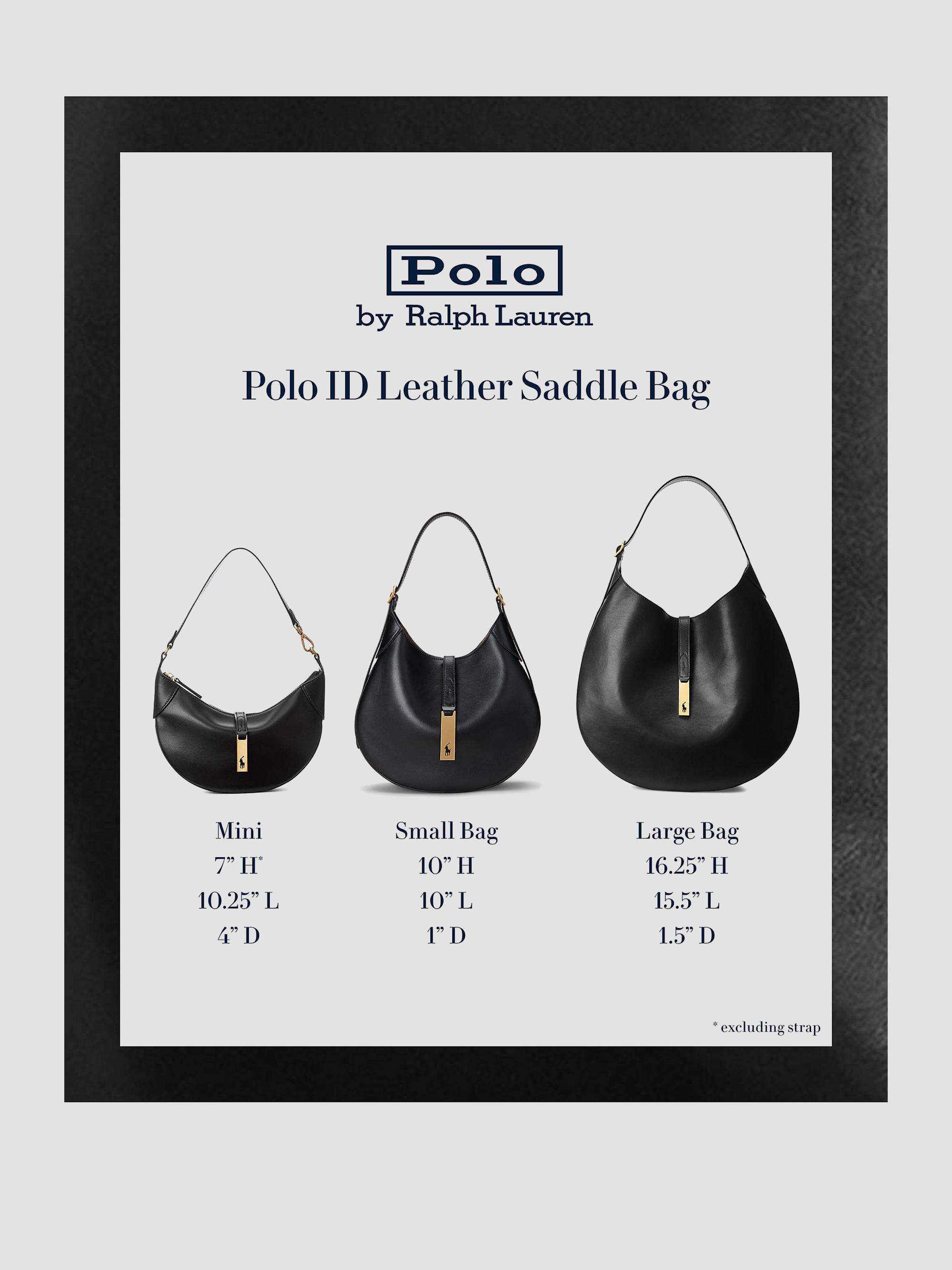 Polo Ralph Lauren Mini Polo ID Leather Shoulder Bag | Saks Fifth