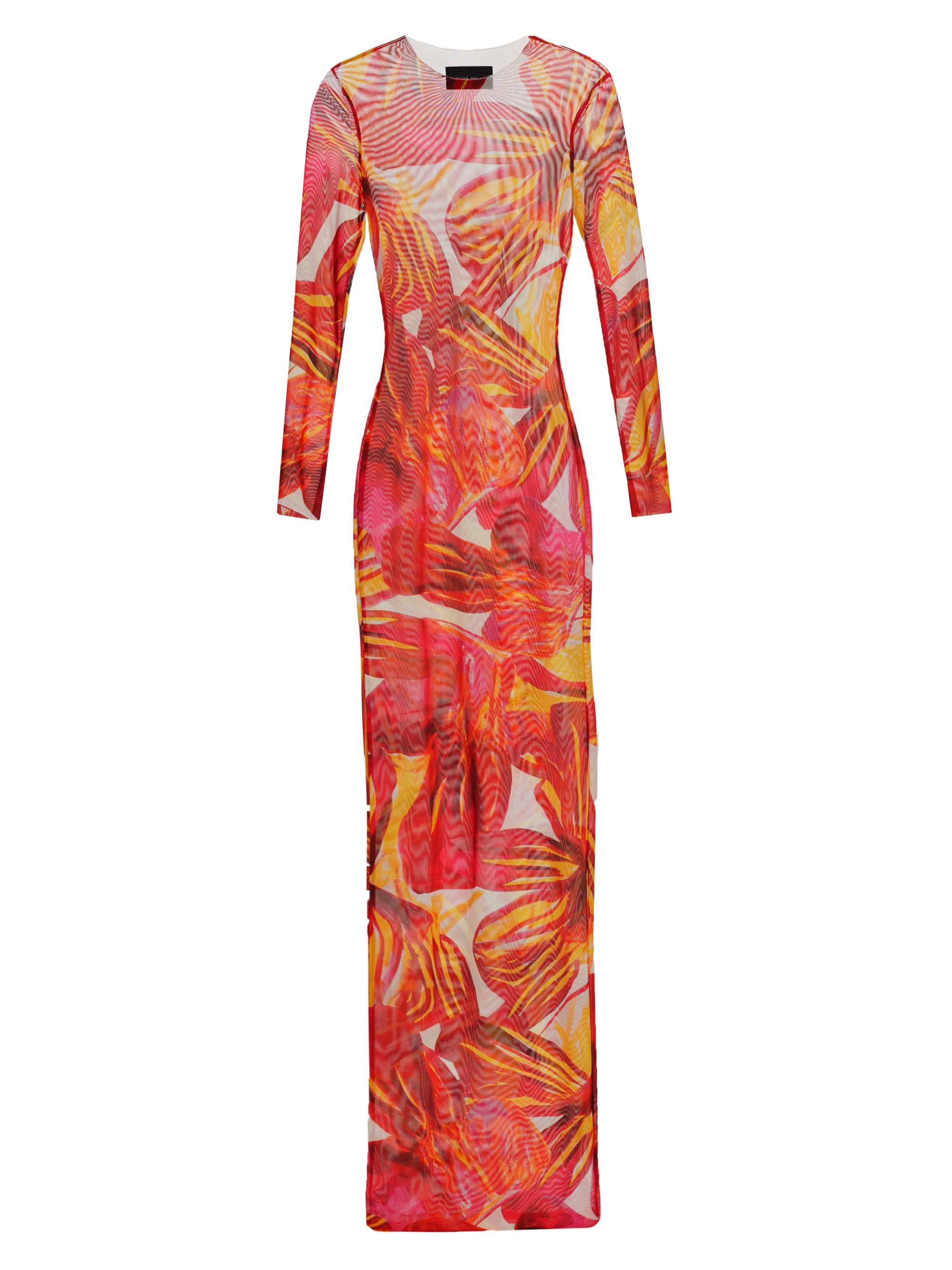 summer maxi dress australia Indigo Blooms Cotton Maxi Dress