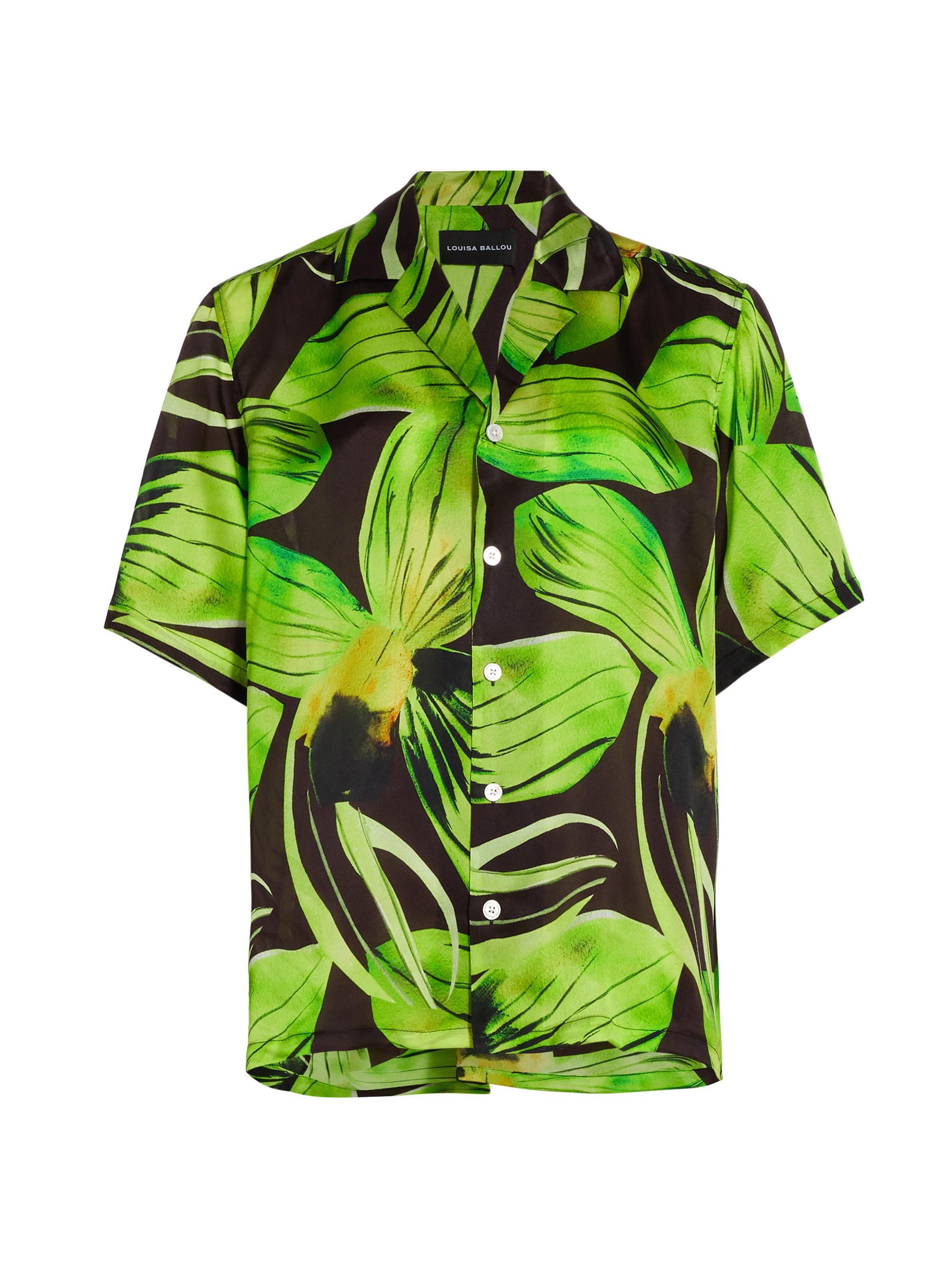 Louisa Ballou Women's Weekend Silk Shirt - Out Of Office