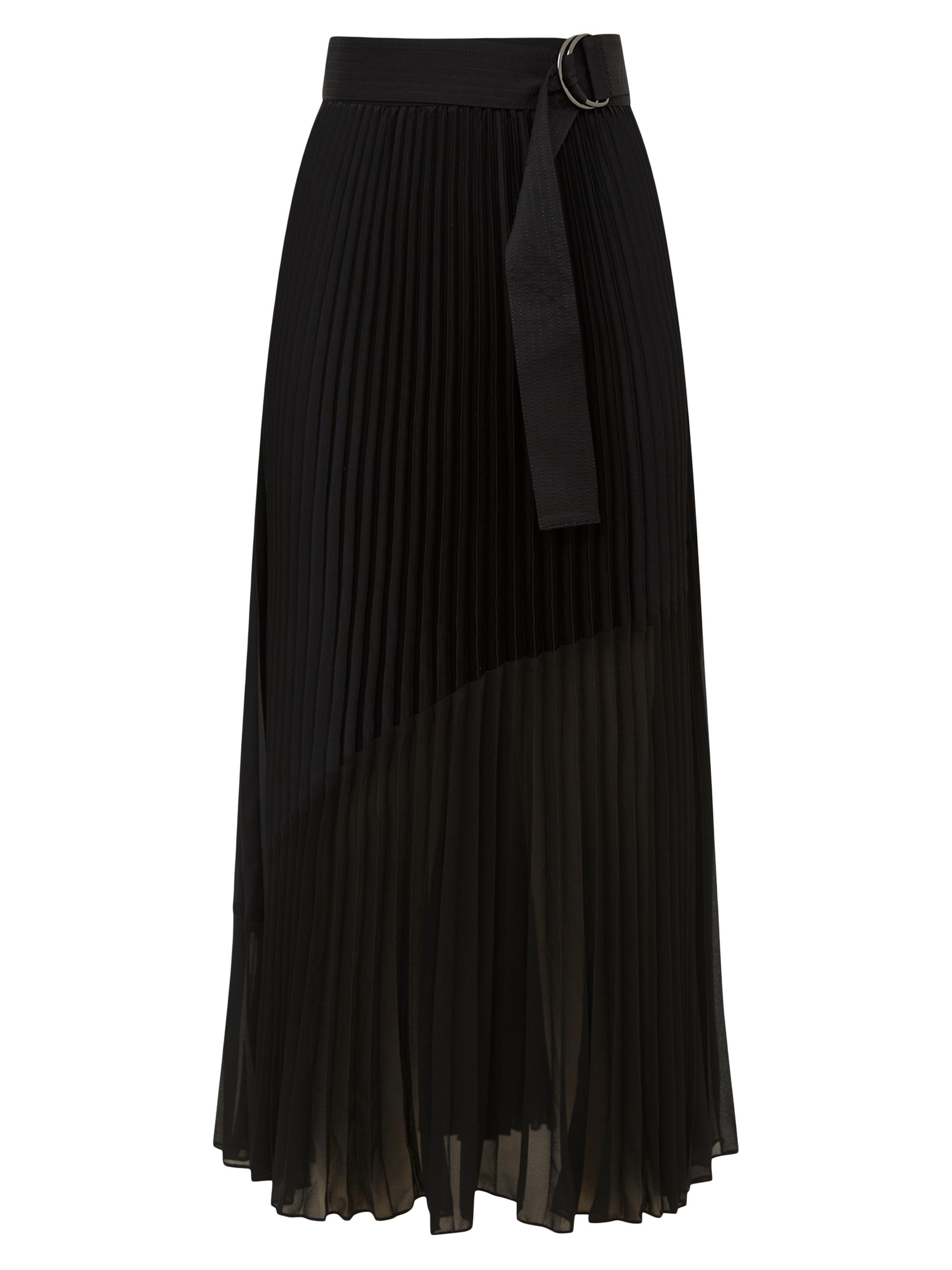 Reiss Anya D-Ring Pleated Midi-Skirt | Saks Fifth Avenue