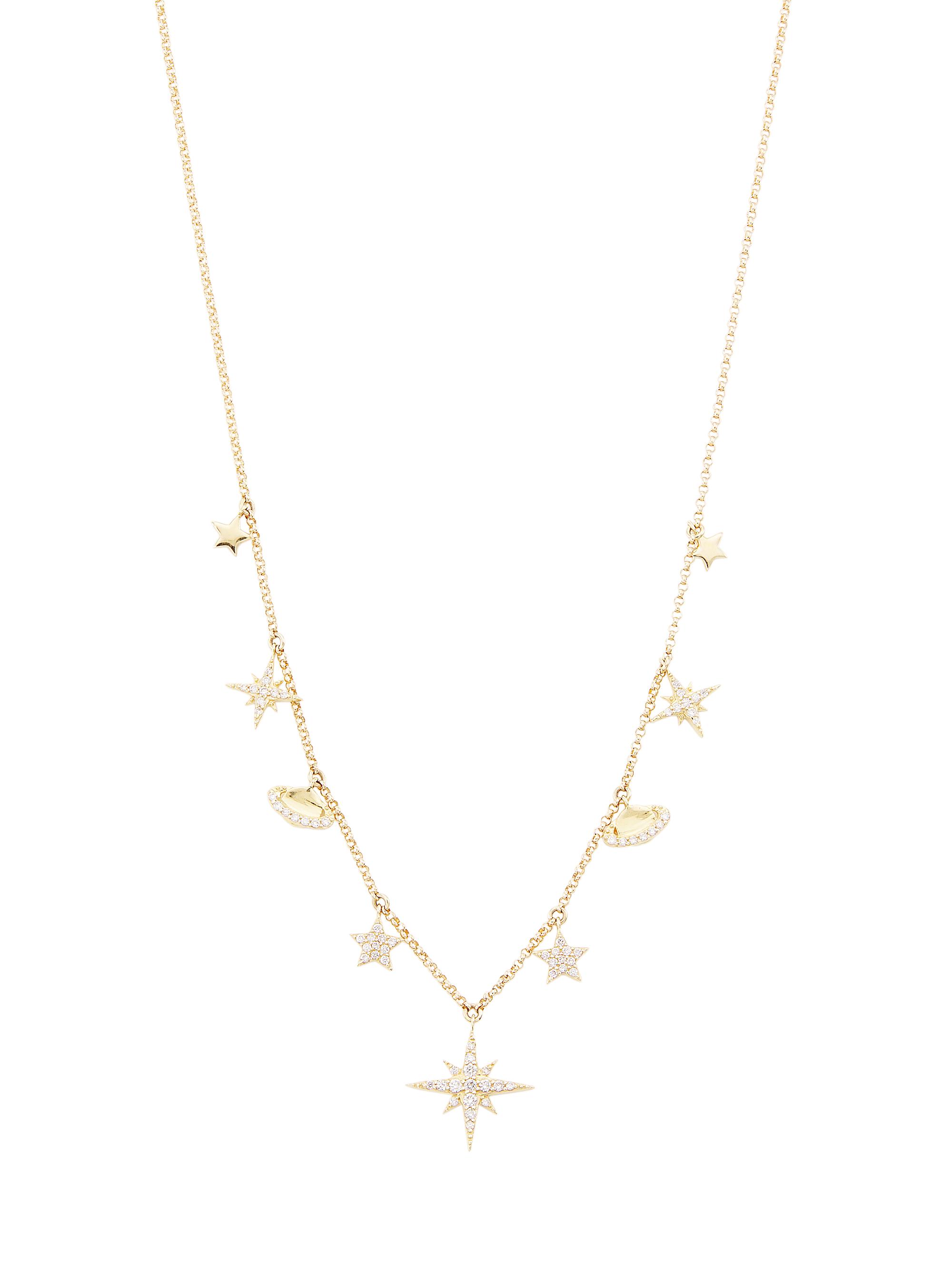 Nina Gilin Women's 14K Yellow Gold & 0.38 TCW Diamond Pendant Necklace - Gold