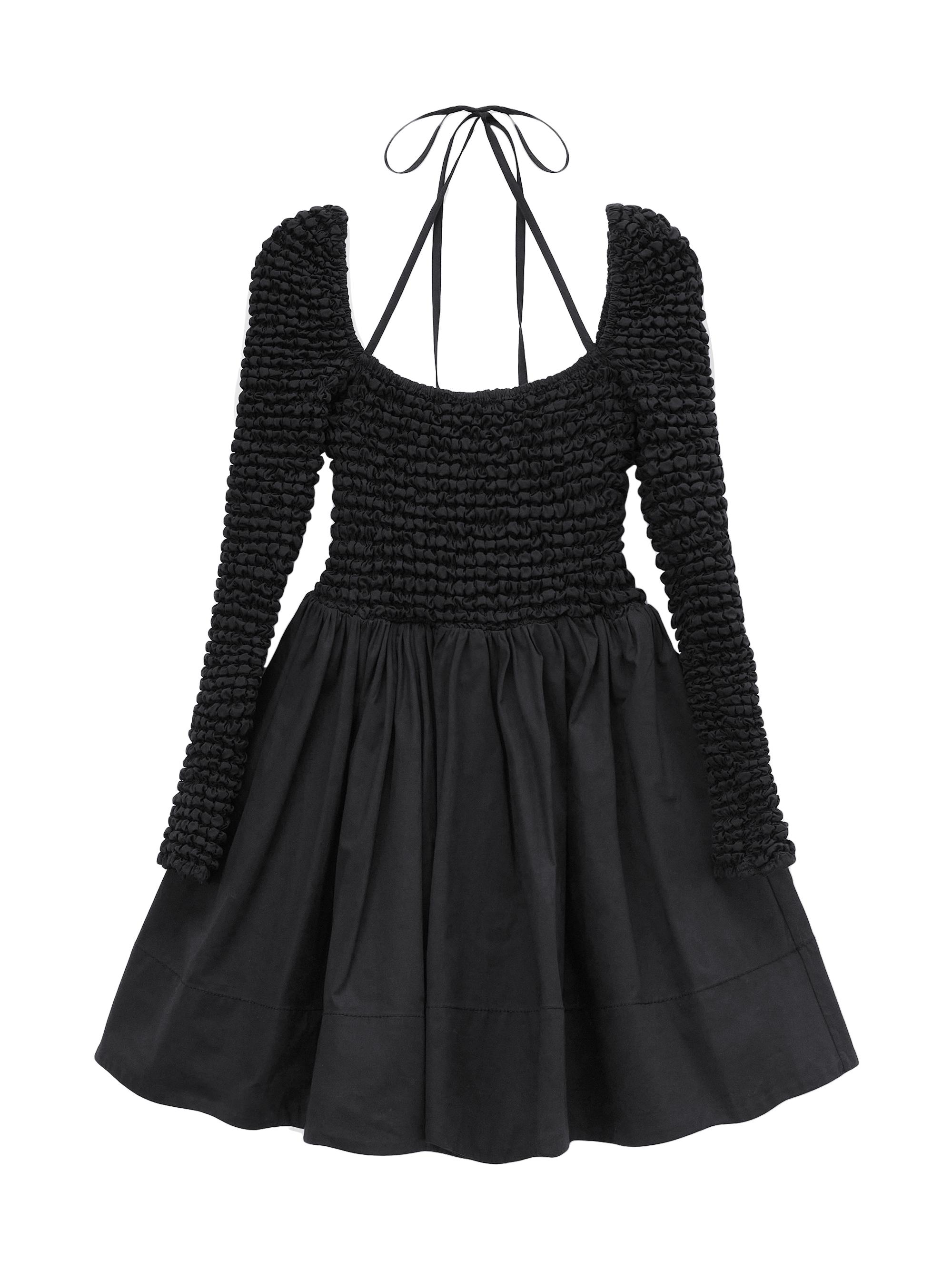 white fitted dress knee length Short Sleeve Wells Dress