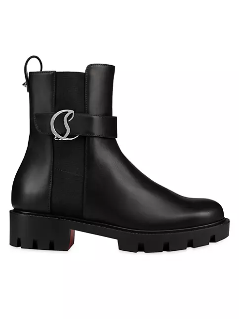 Christian Louboutin Black CL Chelsea Boots