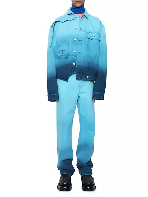 Louis Vuitton Workwear Denim Jacket, Blue, 52