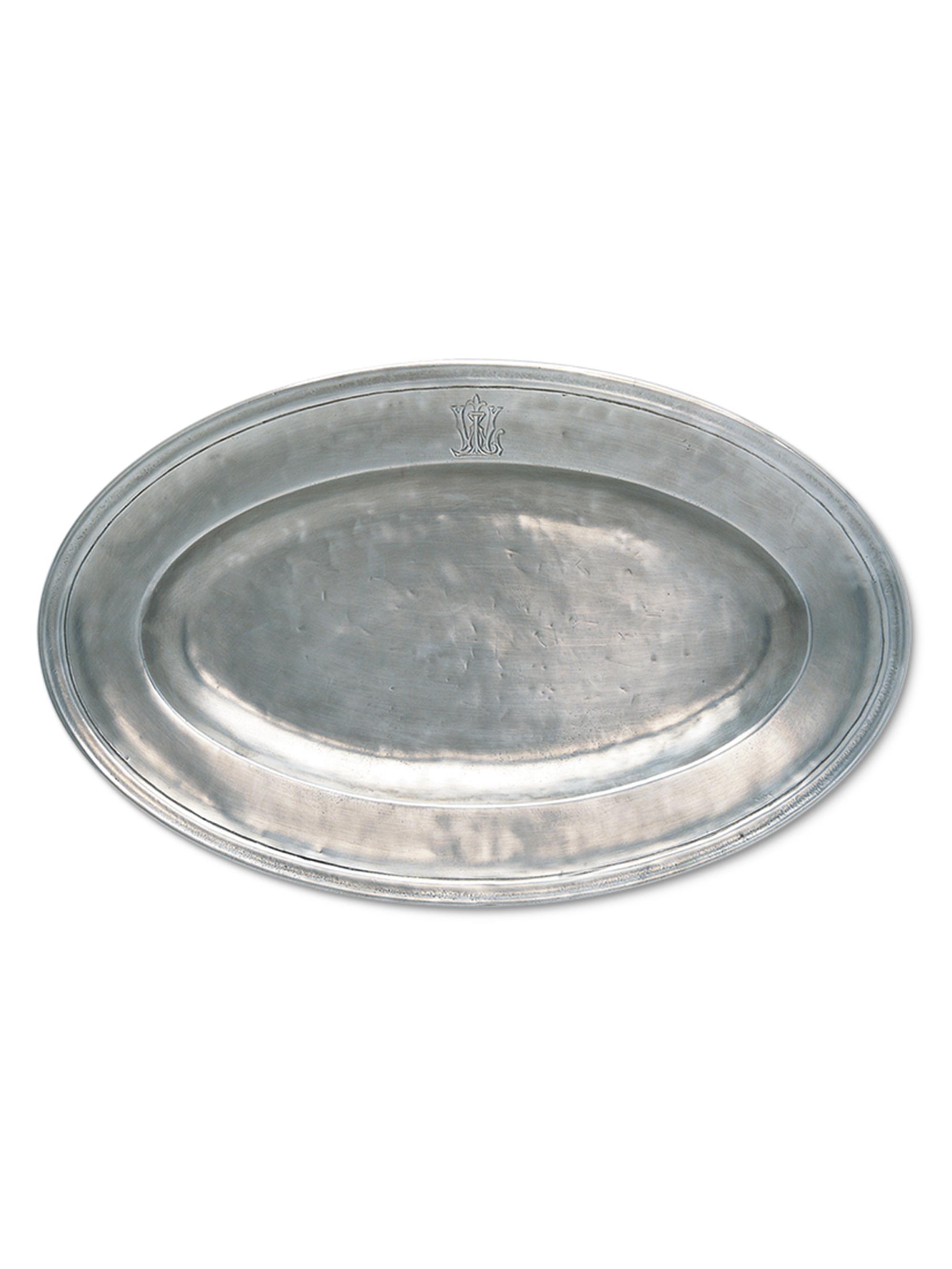Match Pewter Oval Platter
