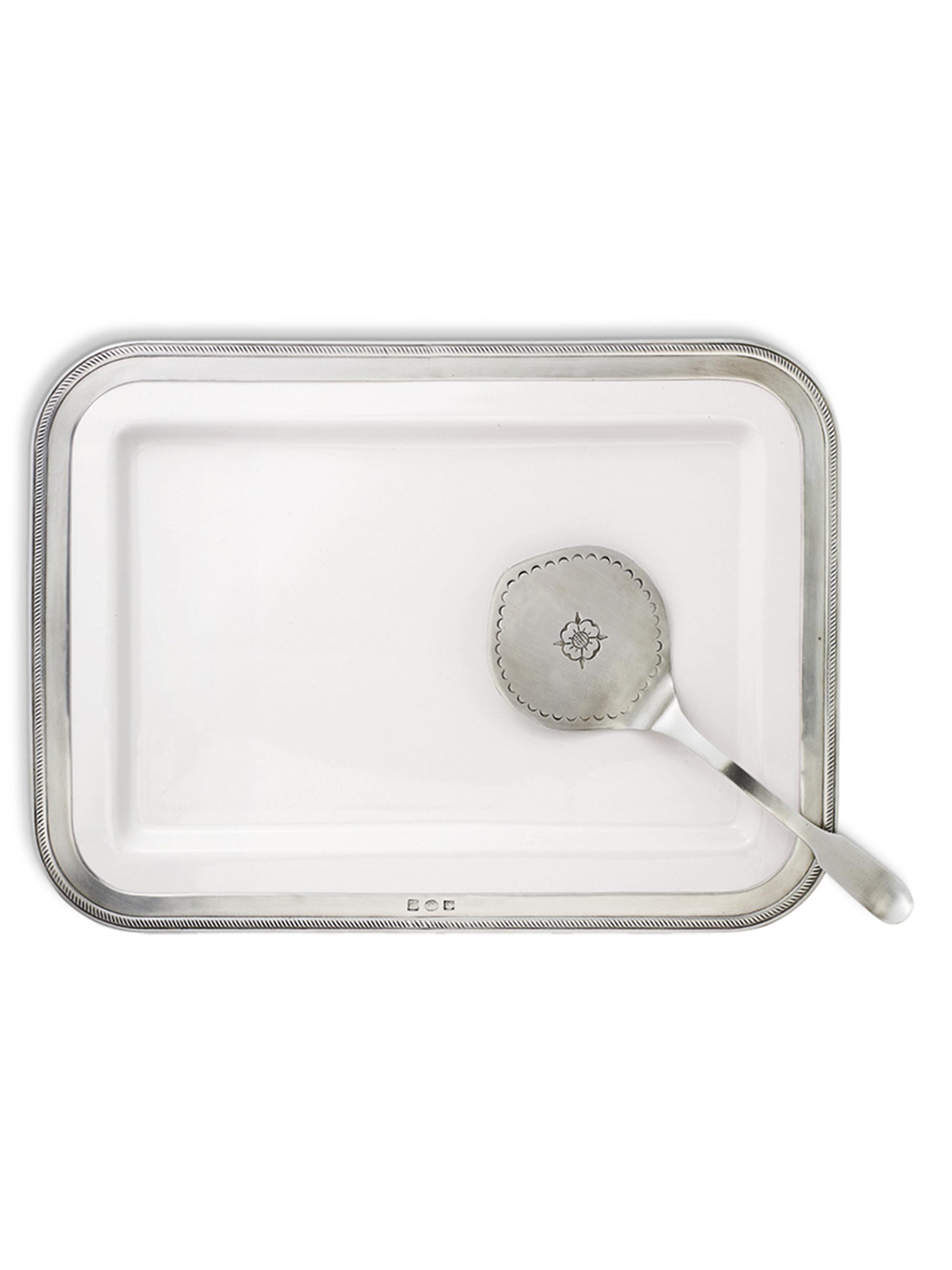 Match Luisa Ceramic & Pewter Platter