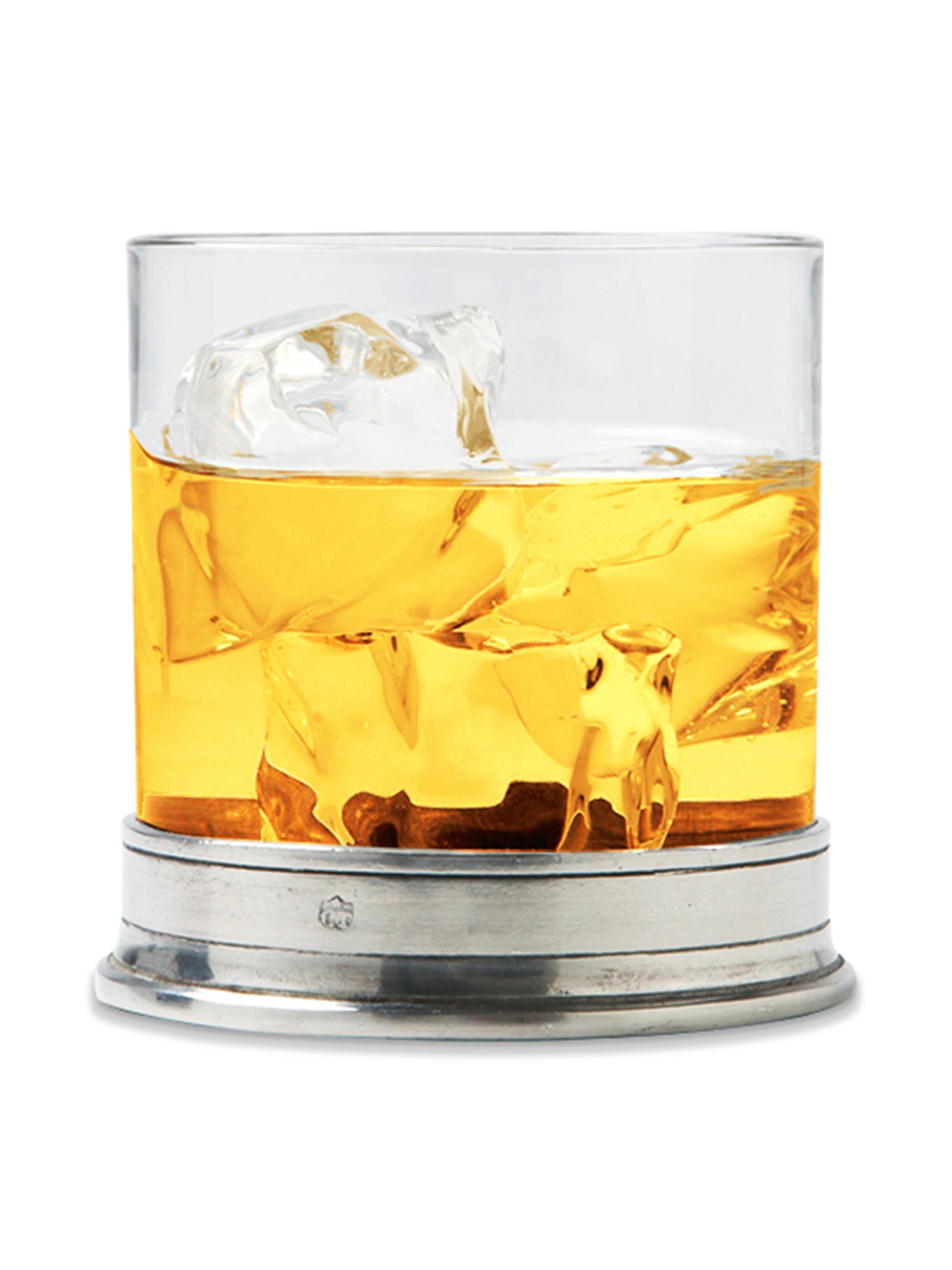 Match Crystal & Pewter Double Old Fashioned Glass