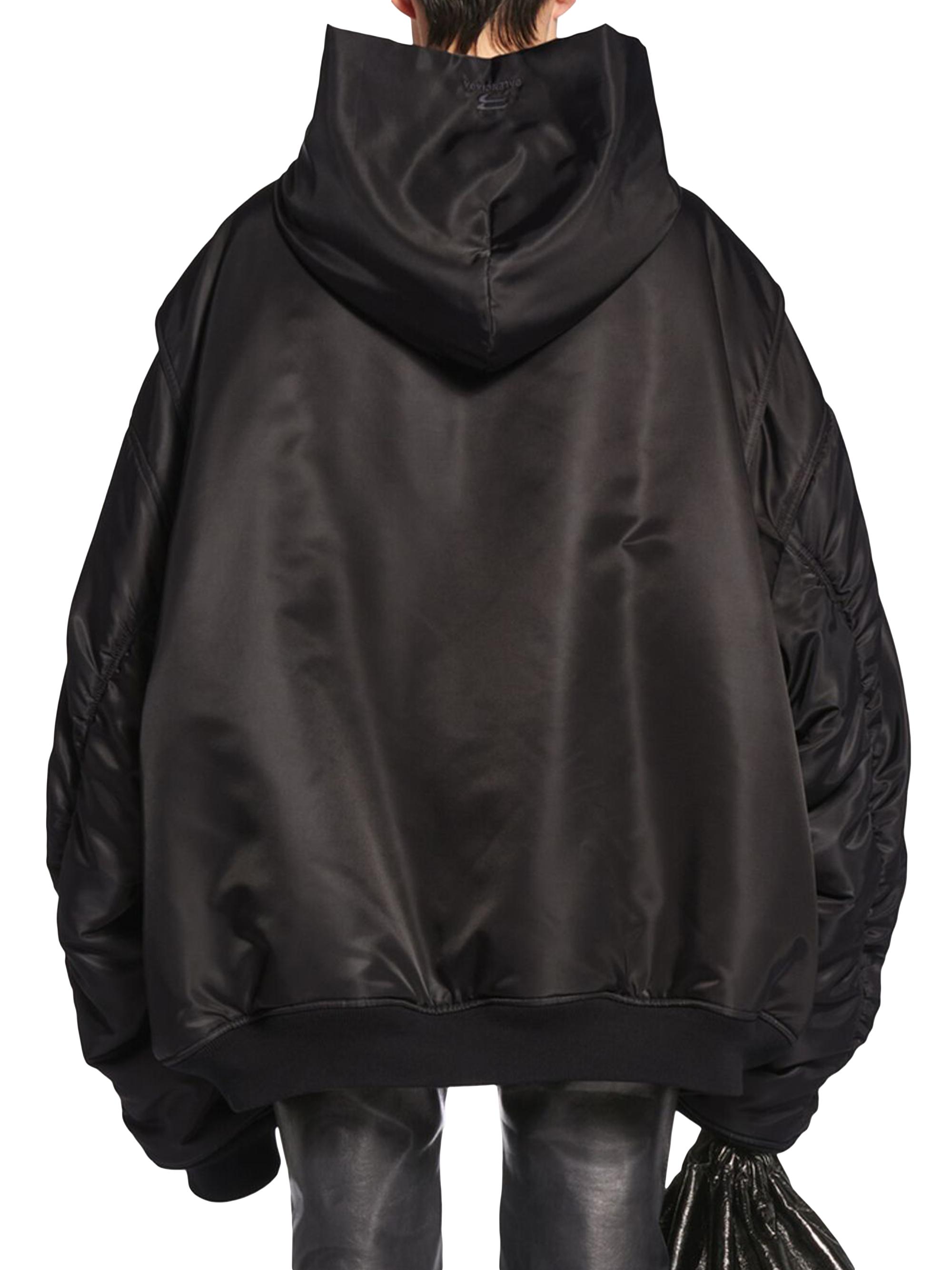 Balenciaga Sporty B Pull-Over Bomber | Saks Fifth Avenue