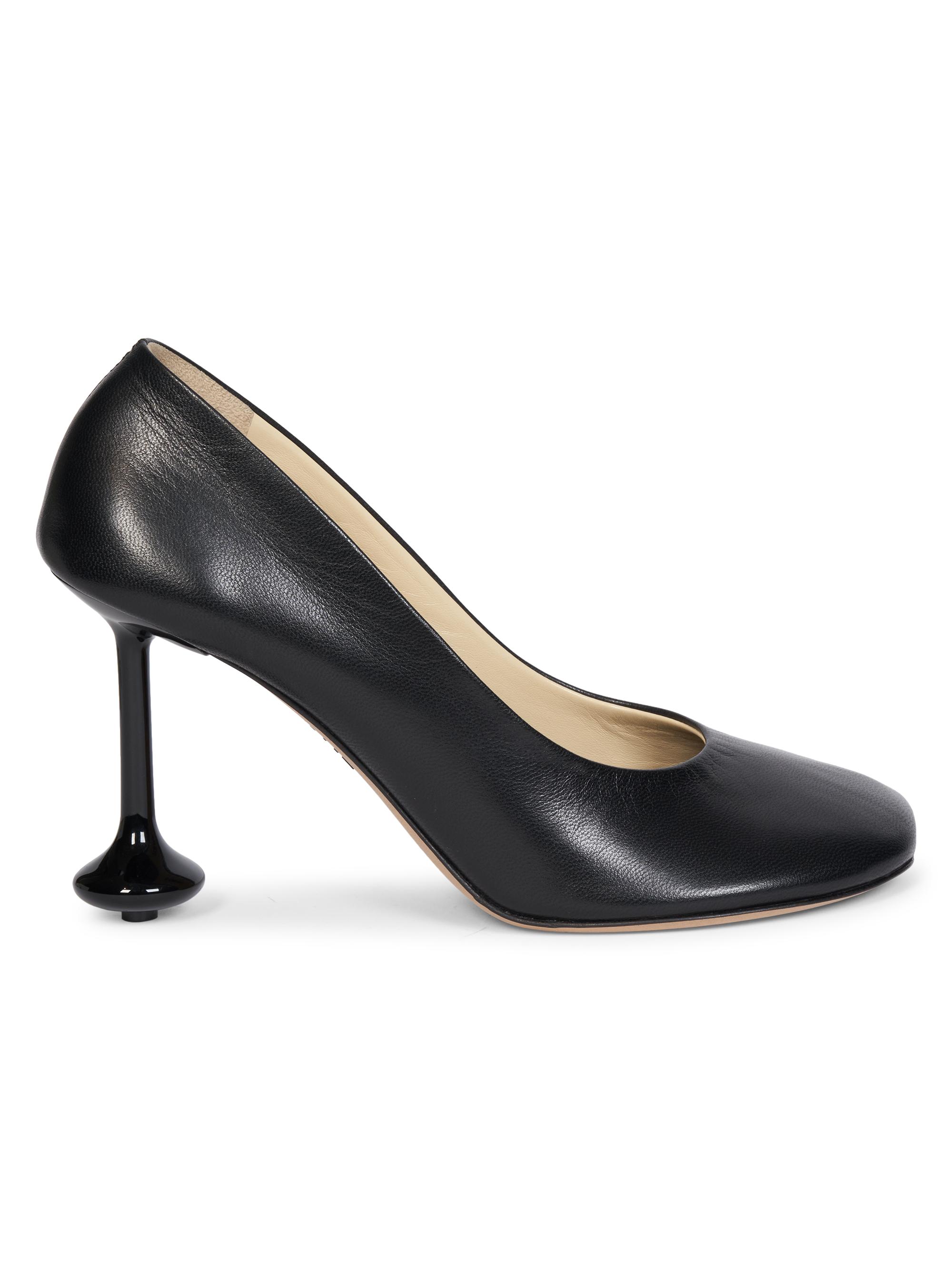 LOEWE Toy 90MM Square-Toe Leather Pumps | Saks Fifth Avenue
