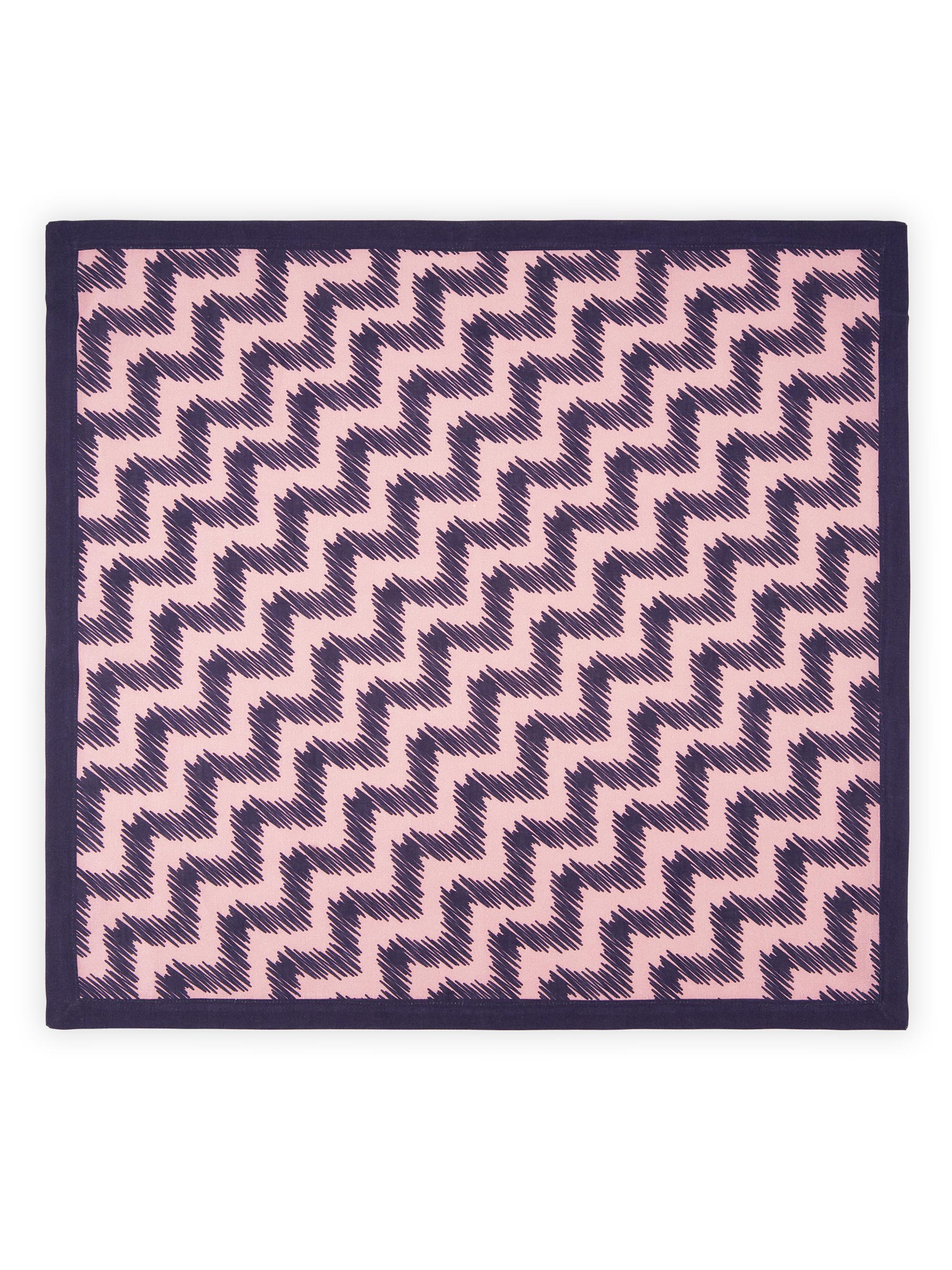 Aquazzura Jaipur 2-Piece Linen Napkin Set - Pink Blue