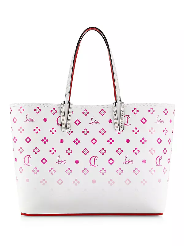 Cabachic Small Leopard Print Tote Bag in Multicoloured - Christian  Louboutin