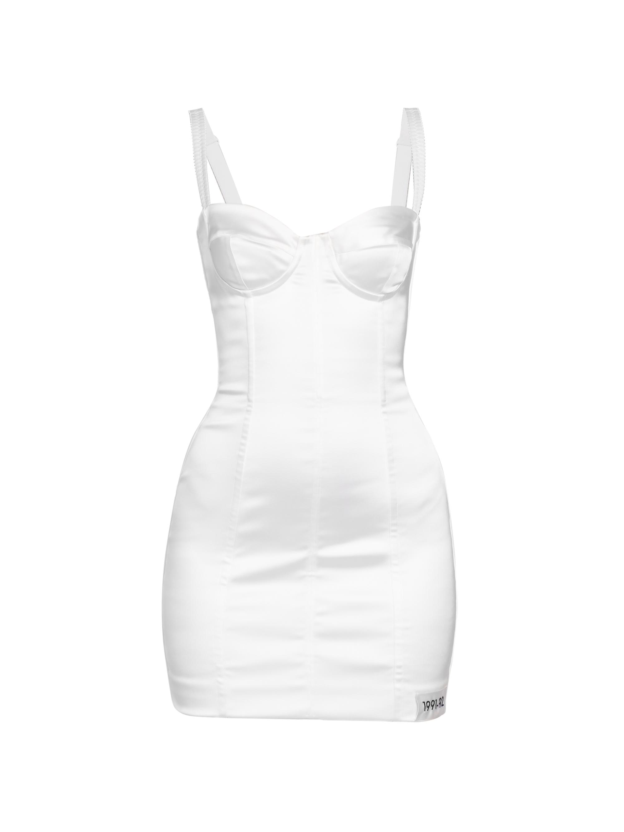 Dolce & Gabbana Women's Bustier Minidress - White