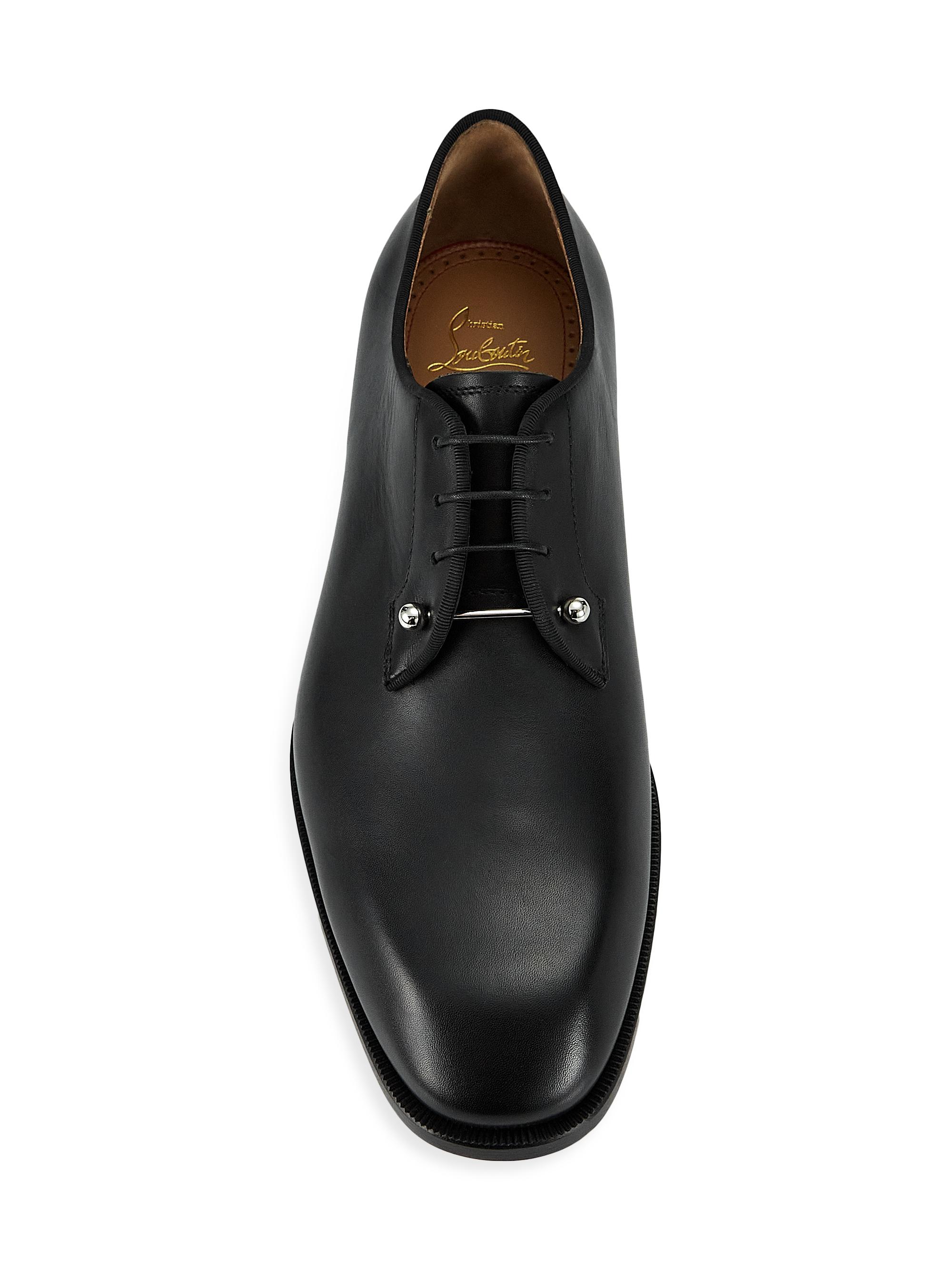 Christian Louboutin Chambeliss Leather Oxfords Saks Fifth Avenue