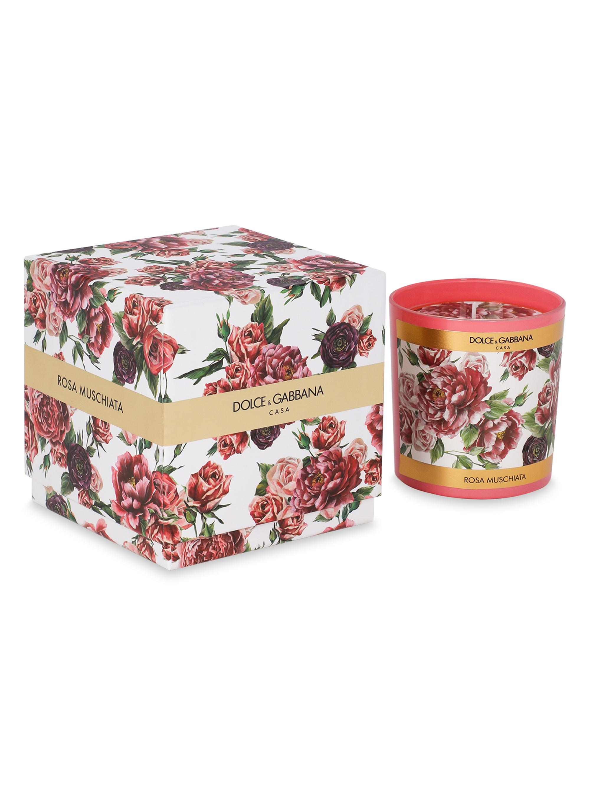 Dolce & Gabbana Institutional Musky Rose Scented Candle - Pink