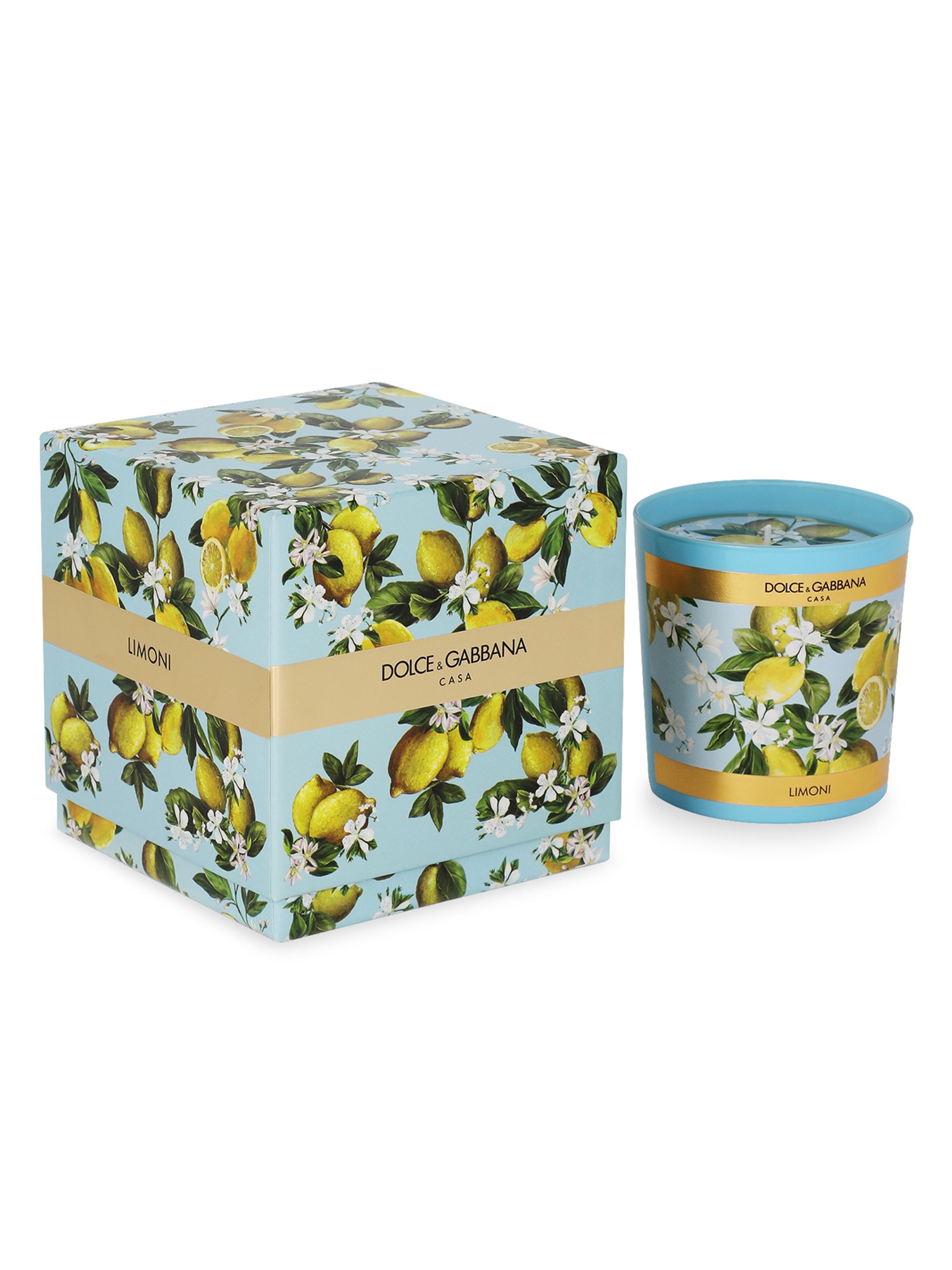 Dolce & Gabbana Institutional Lemon Scented Candle - Yellow