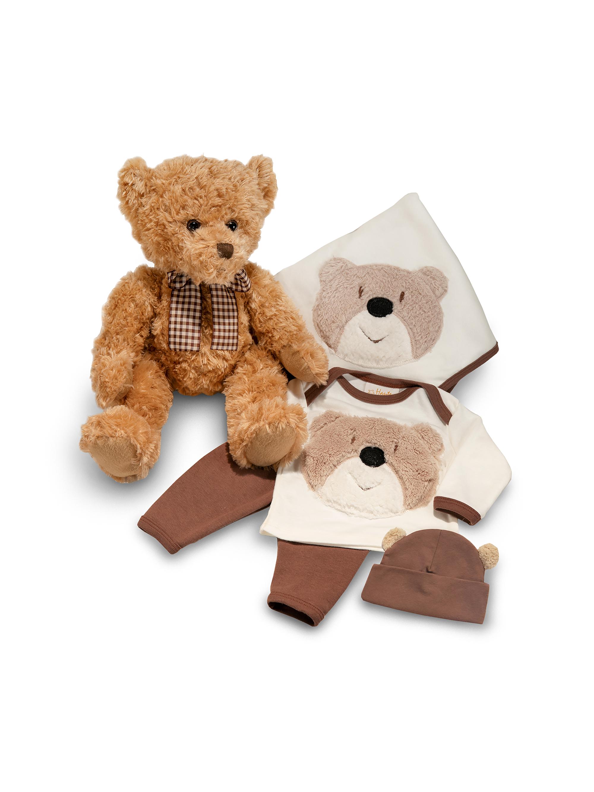 Haute Baby Baby's Bear Wear Legging Gift Set -  12 Months