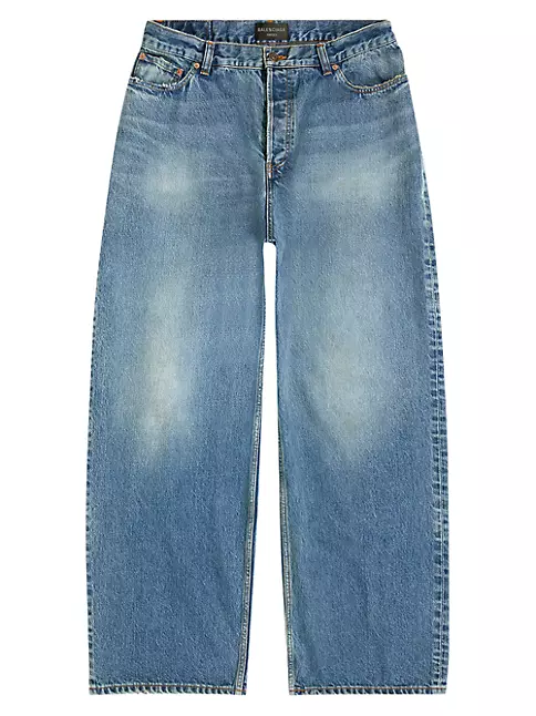 Shop Balenciaga Large Baggy Jeans | Saks Fifth Avenue