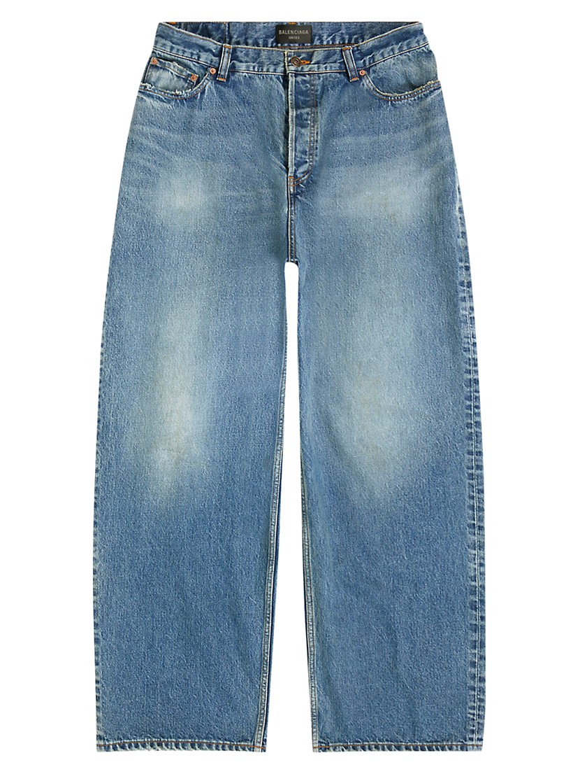 Shop Balenciaga Large Baggy Jeans | Saks Fifth Avenue Shop Balenciaga Large Baggy Jeans | Saks Fifth Avenue