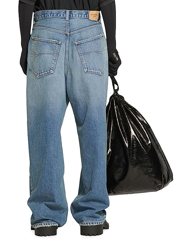 Shop Balenciaga Large Baggy Jeans | Saks Fifth Avenue Shop Balenciaga Large Baggy Jeans | Saks Fifth Avenue