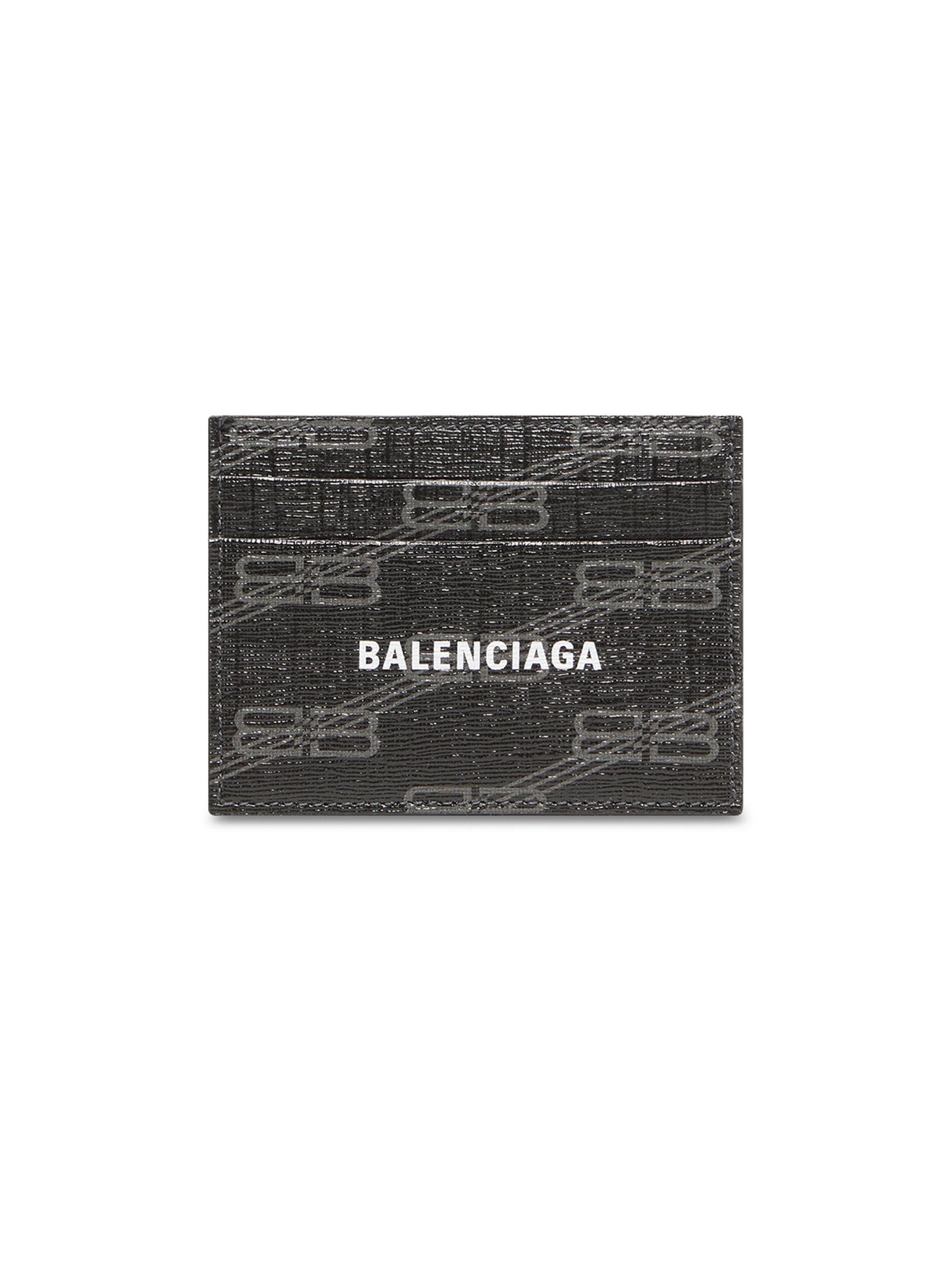 小物 BALENCIAGA BB Monogram logo long wallet 0400018239497_BLACKGREY?wid=