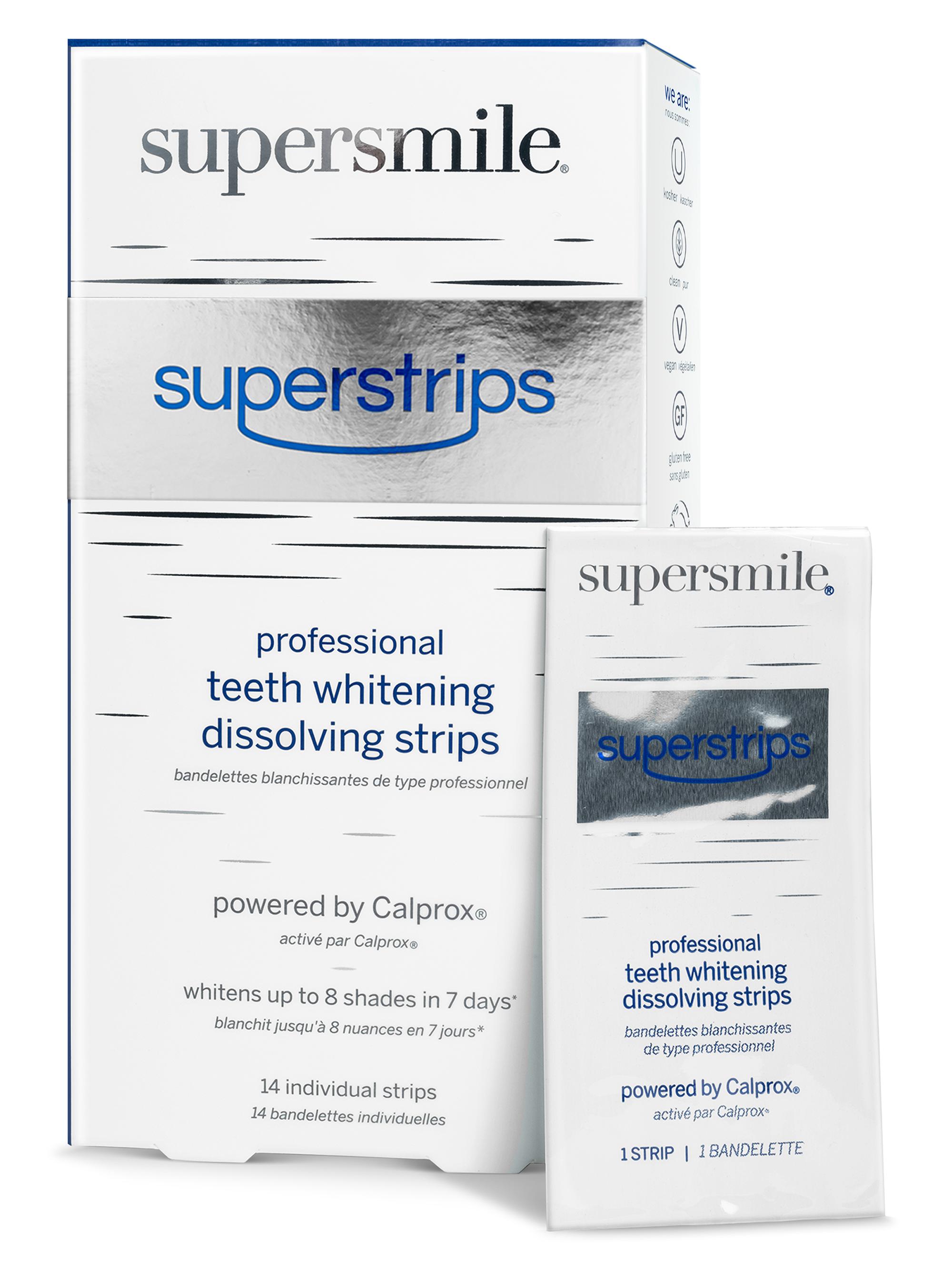 supersmile Superstrips Teeth Whitening Strips