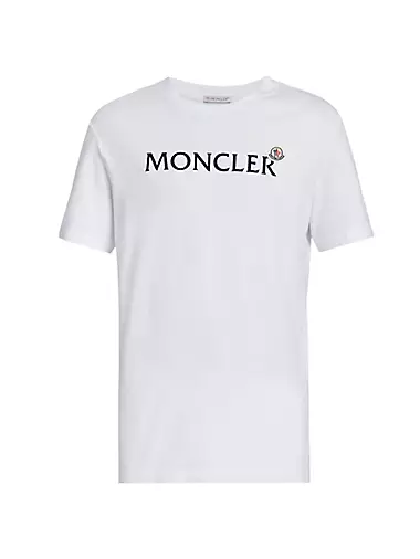 MONCLER: cotton T-shirt - Red  Moncler t-shirt 8C0003383907 online at