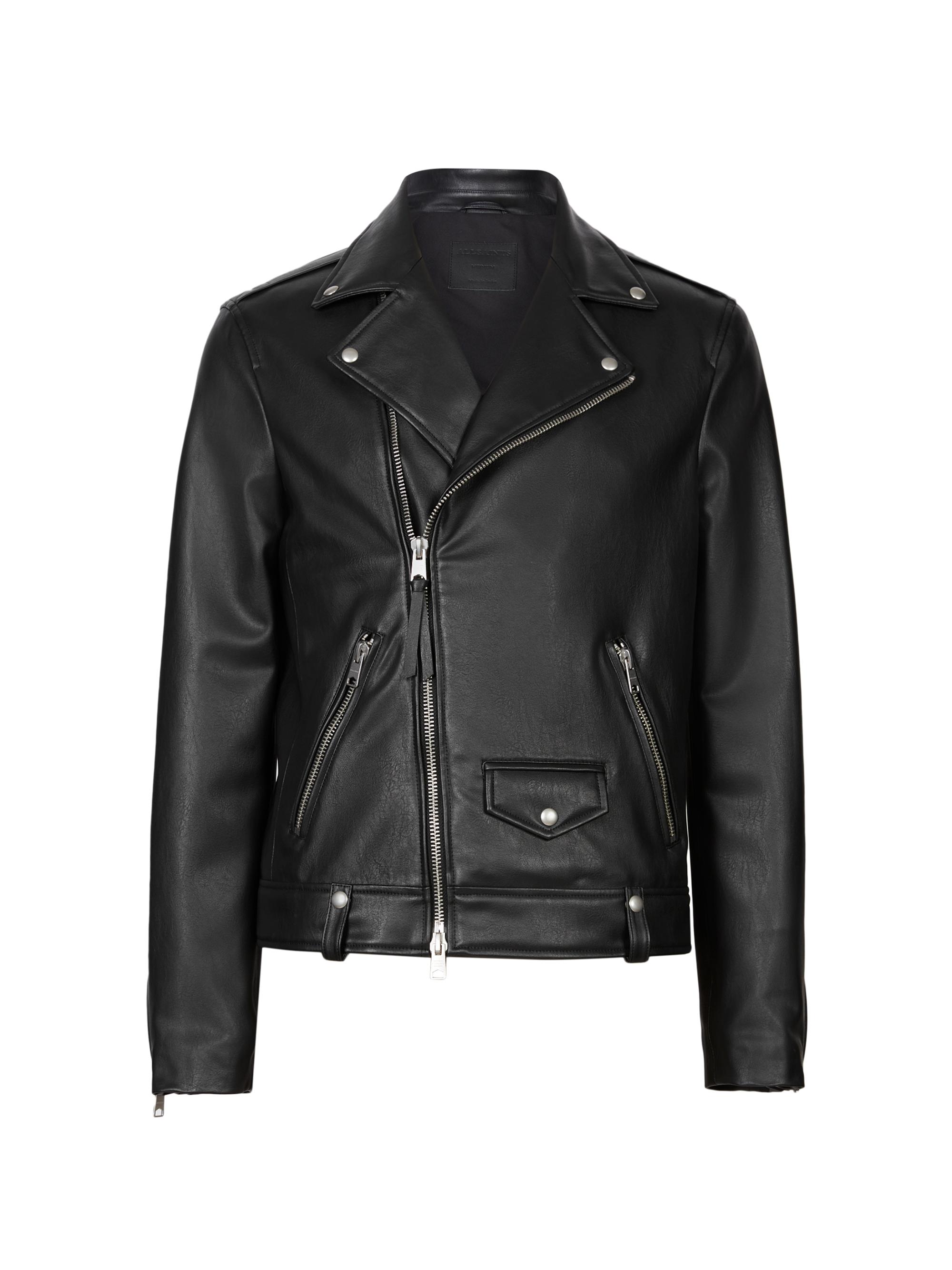 ALLSAINTS Milo ダブルライダースジャケット S AllSaints Milo Faux Leather Biker Jacket | Saks Fifth Avenue