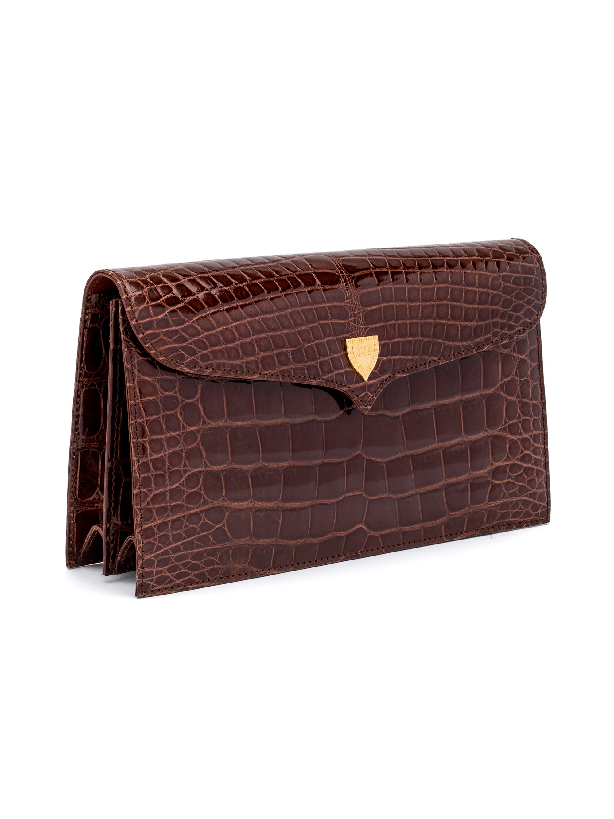 Lana Marks Women's Capri Clutch - Blue Jeans