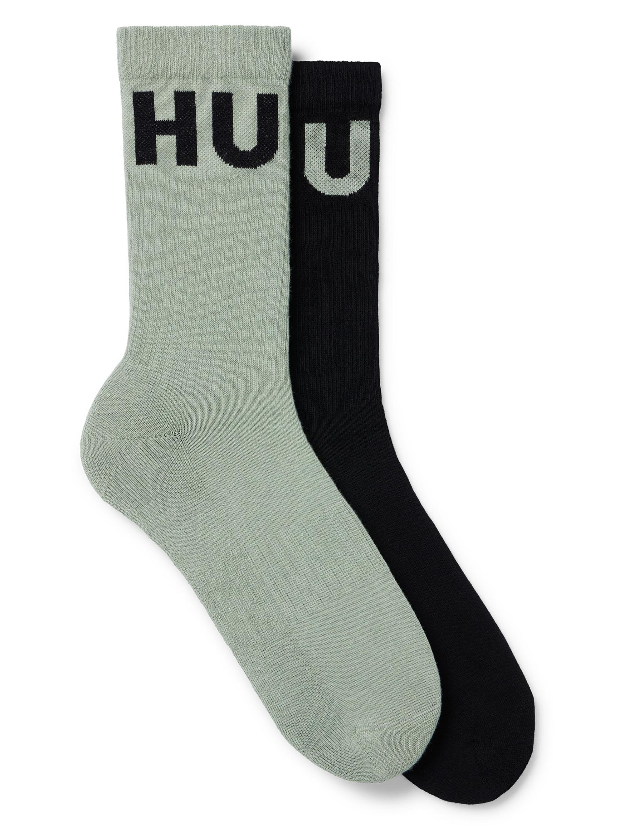 HUGO Men's Two-pack of socks in a cotton blend
