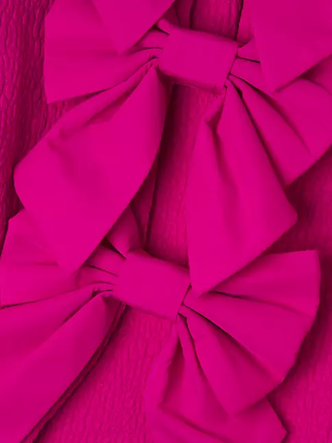 Shop Rebecca Vallance Cecily Bow Minidress | Saks Fifth Avenue