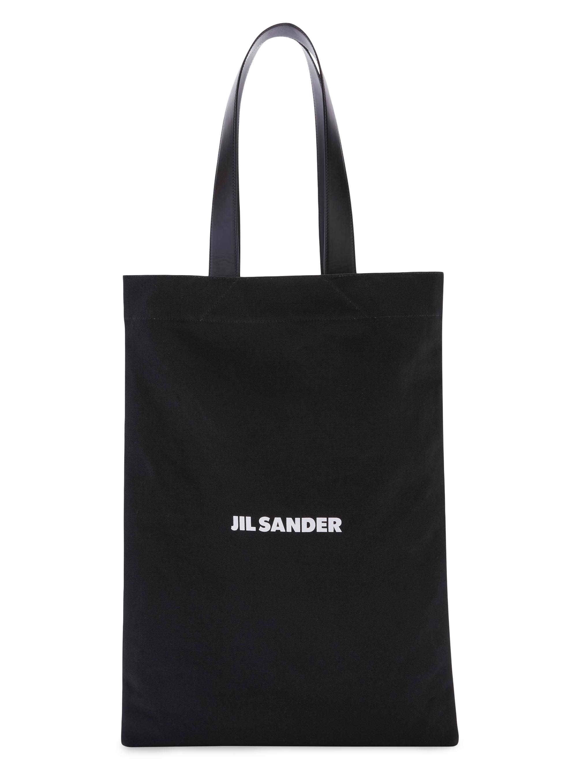 Jil Sander Women's Grande Cotton & Linen Book Tote - Black