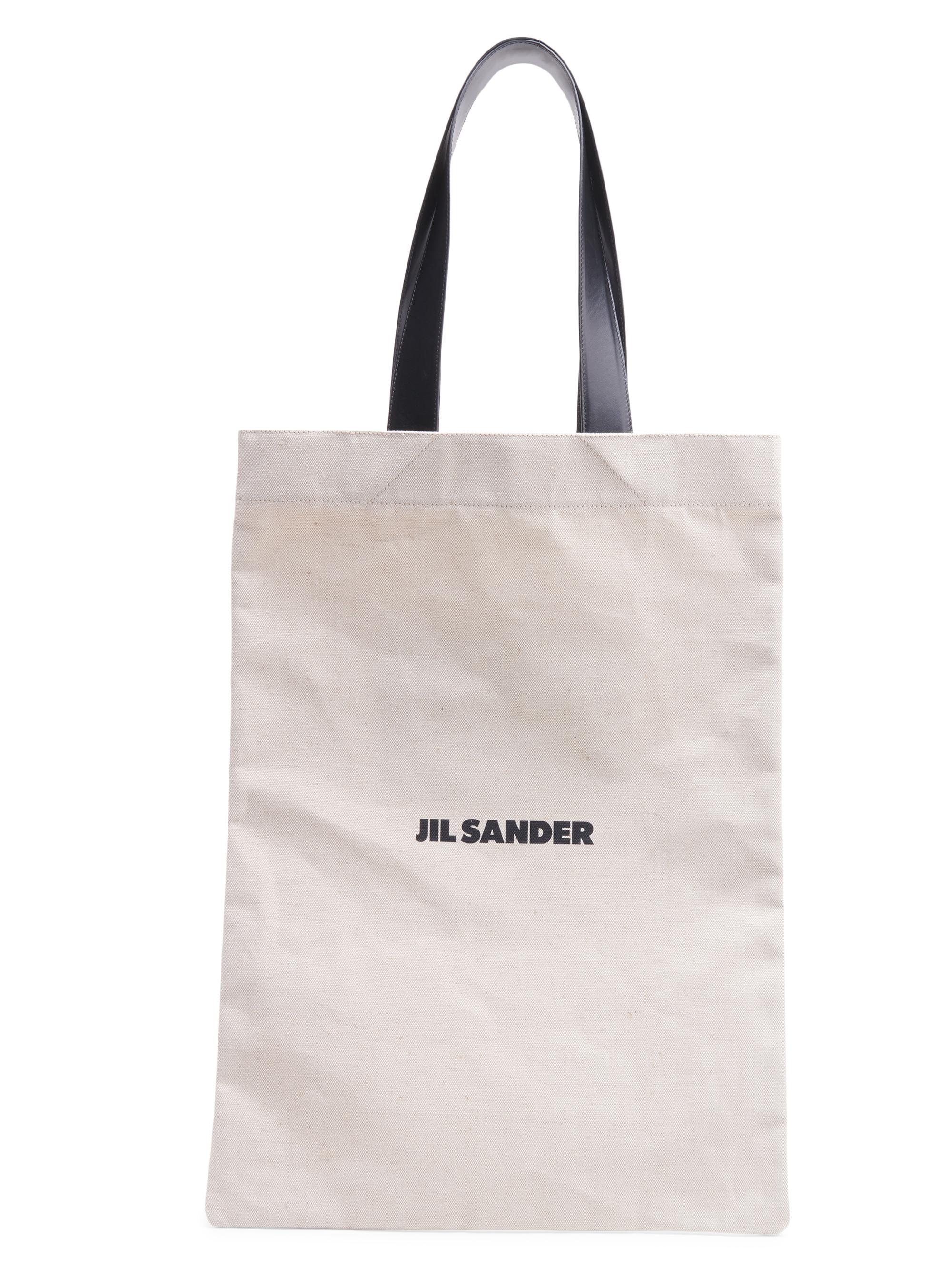 Jil Sander Women's Grande Cotton & Linen Book Tote - Natural
