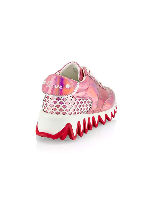 Little Girl's & Girl's Mini Shark Strass Sneakers