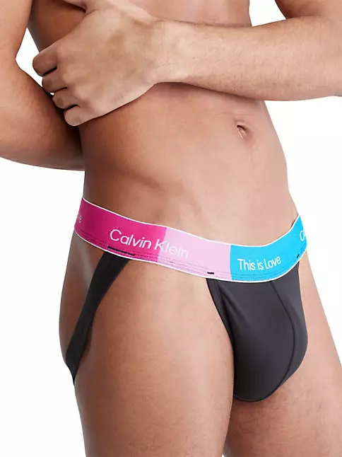 Calvin Klein Men's This is Love Pride Colorblock Micro Underwear