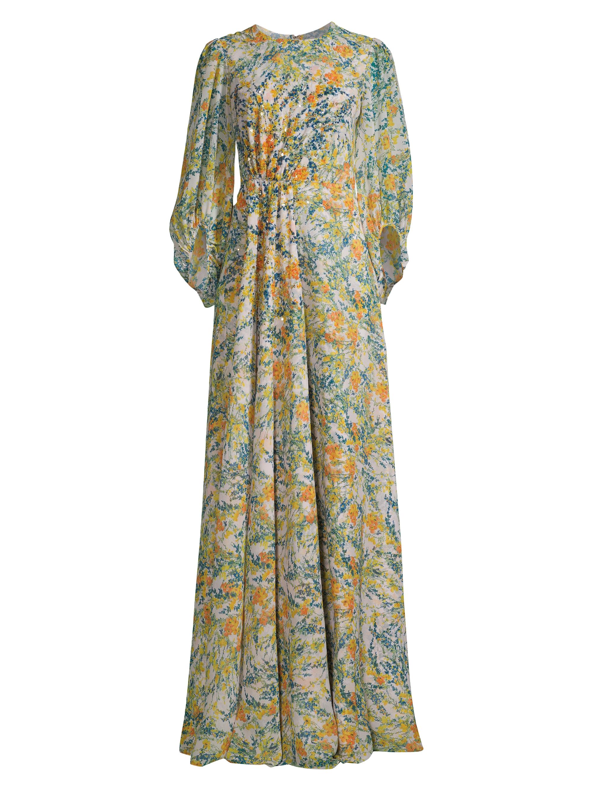 Sachin & Babi Women's Bianca Sequined Gown - Sunshine Teal