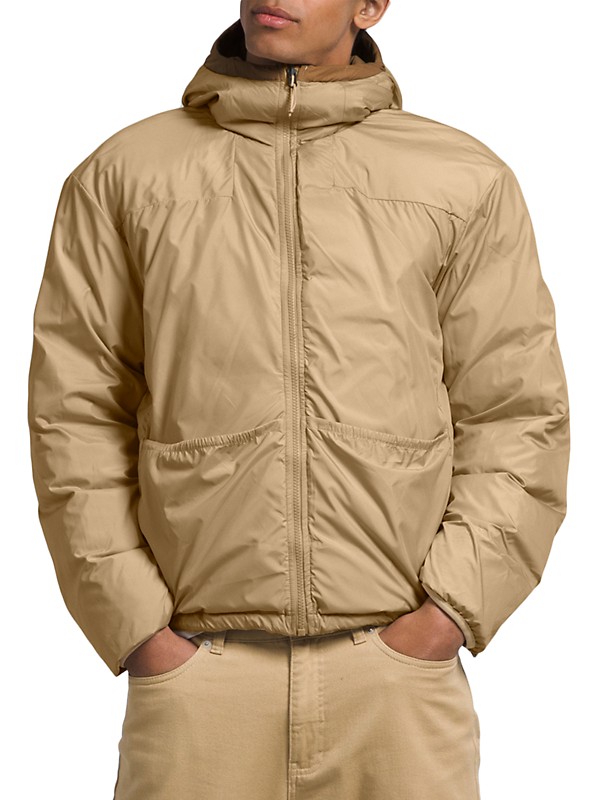 Shop The North Face Lhotse Reversible Hooded Jacket | Saks Shop The North Face Lhotse Reversible Hooded Jacket | Saks