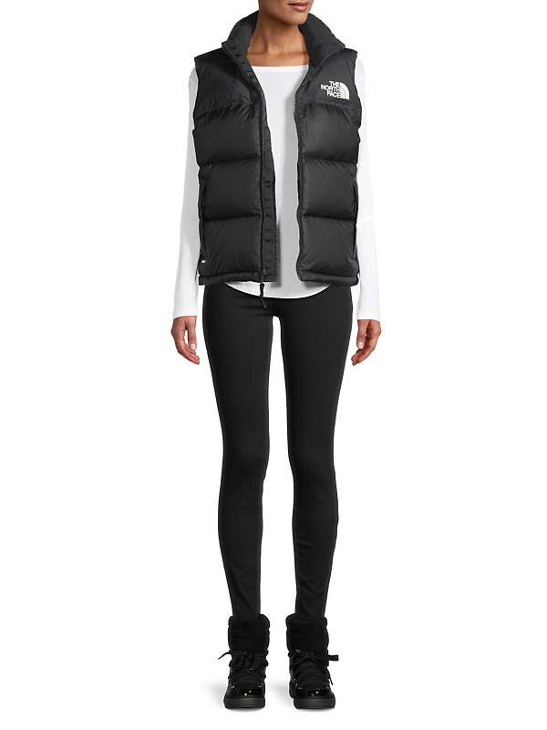Shop The North Face Retro Nuptse Logo Down Vest | Saks Fifth Shop The North Face Retro Nuptse Logo Down Vest | Saks Fifth