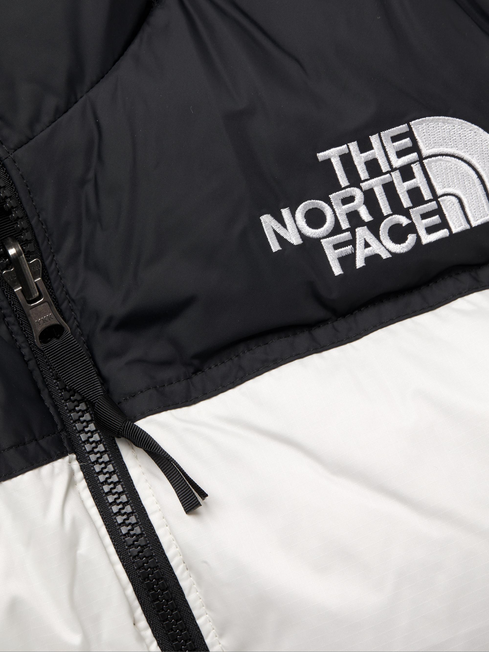 The North Face Retro Nuptse Colorblocked Down Vest | Saks Fifth Avenue