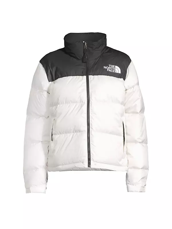 Shop The North Face Retro Nuptse Colorblocked Down Jacket | Saks 