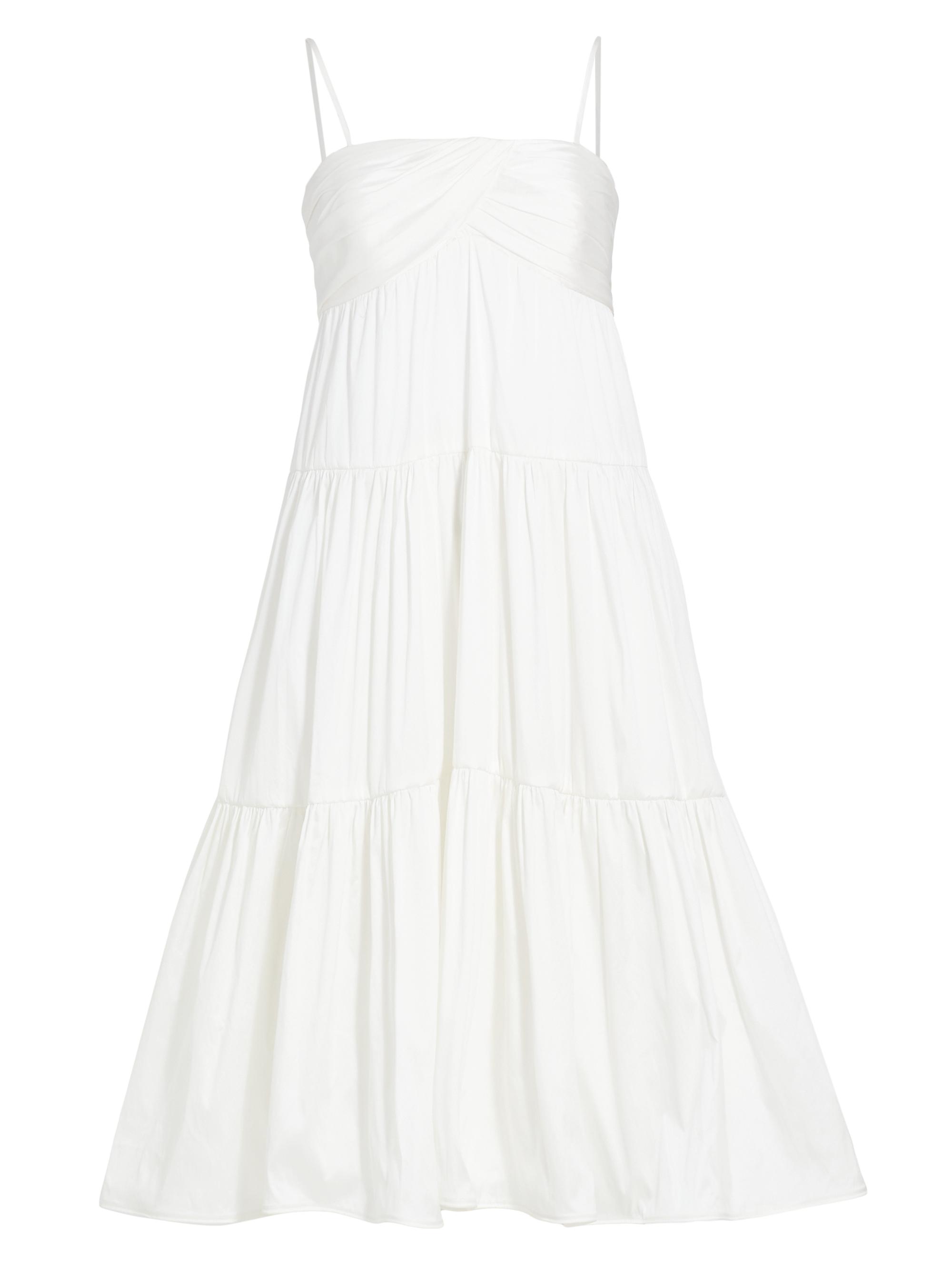 Amsale Women's Satin Trapeze Midi-Dress -