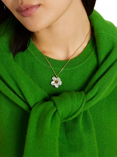 Saks Fifth Avenue Collection Women's Four-leaf Clover Pendant Necklace