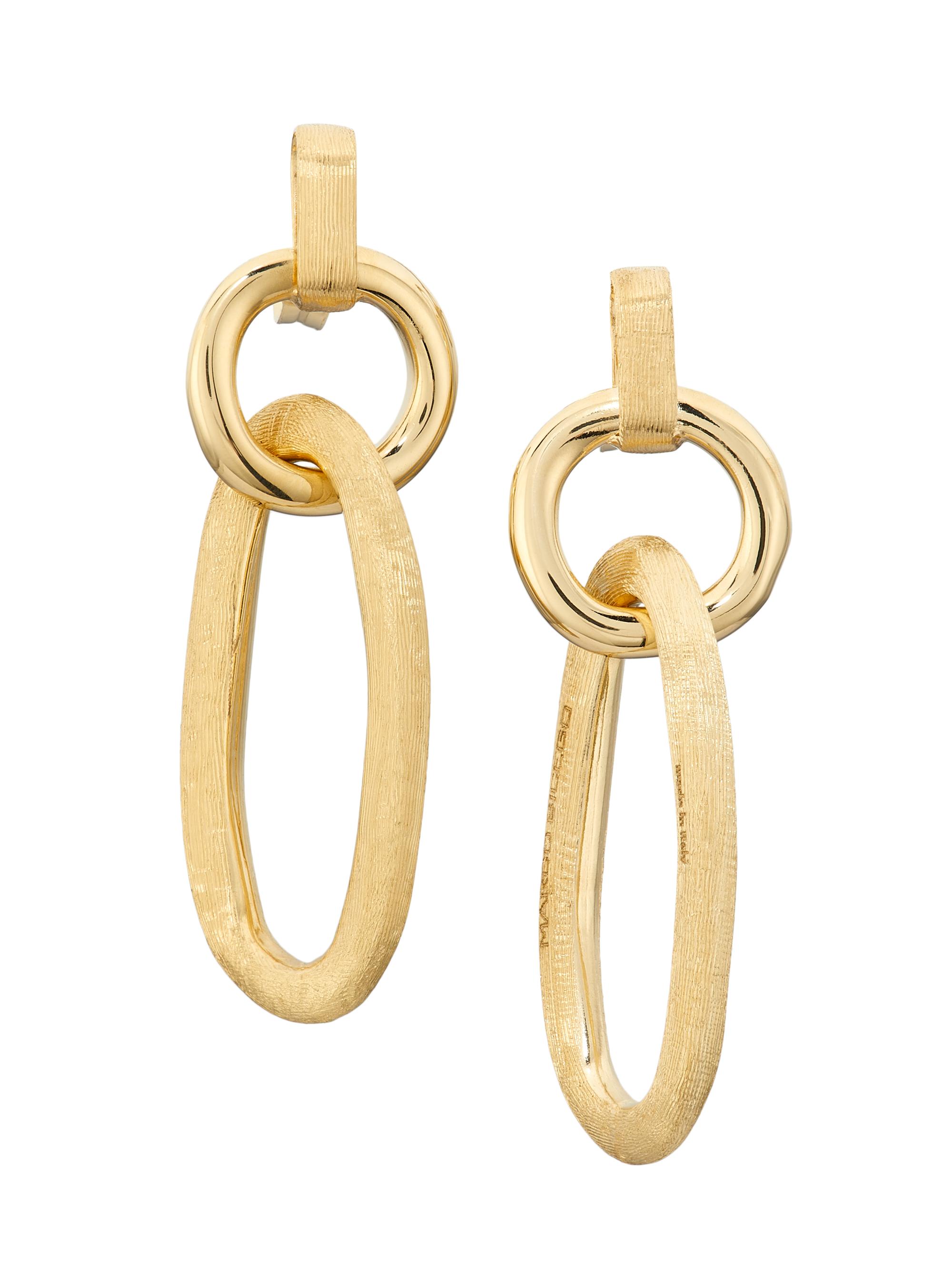 Marco Bicego Women's Jaipur 18K Yellow Gold Mixed-Link Earrings - Yellow Gold