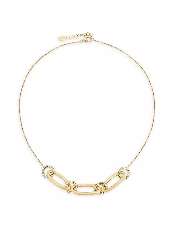 Jaipur 18K Yellow Gold Mixed-Link Necklace