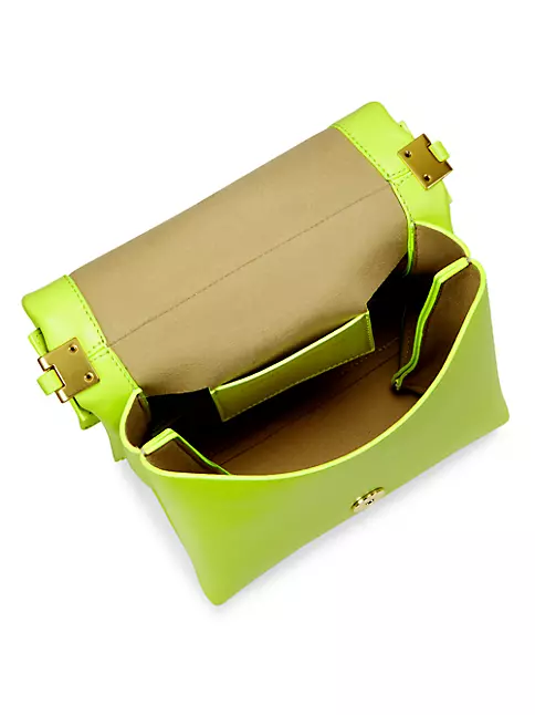 Uma Box leather shoulder bag