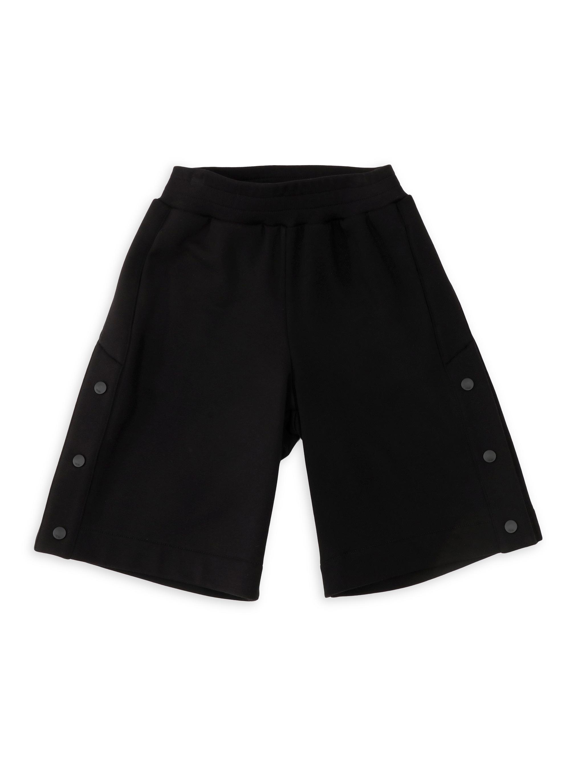 Stella McCartney Kids graphic-print chino shorts - Black