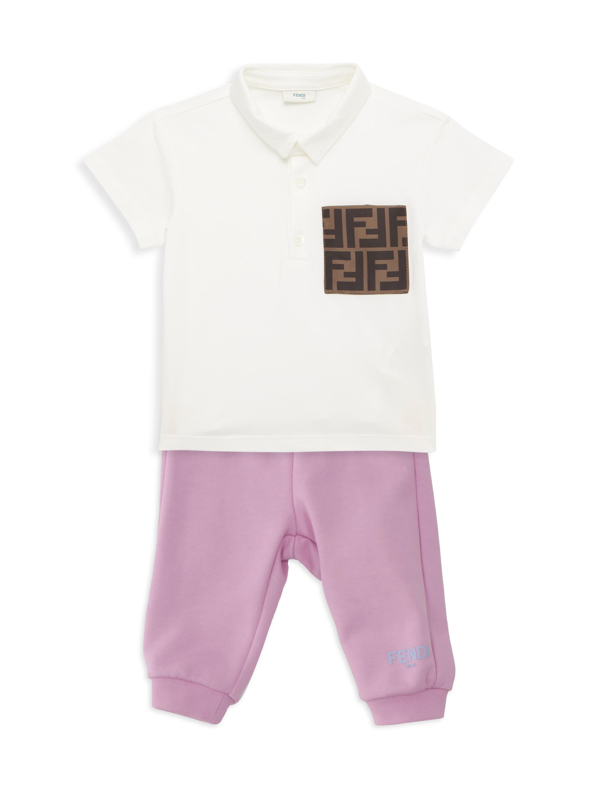 Fendi Baby Boy's FF Polo Shirt Saks Fifth Avenue