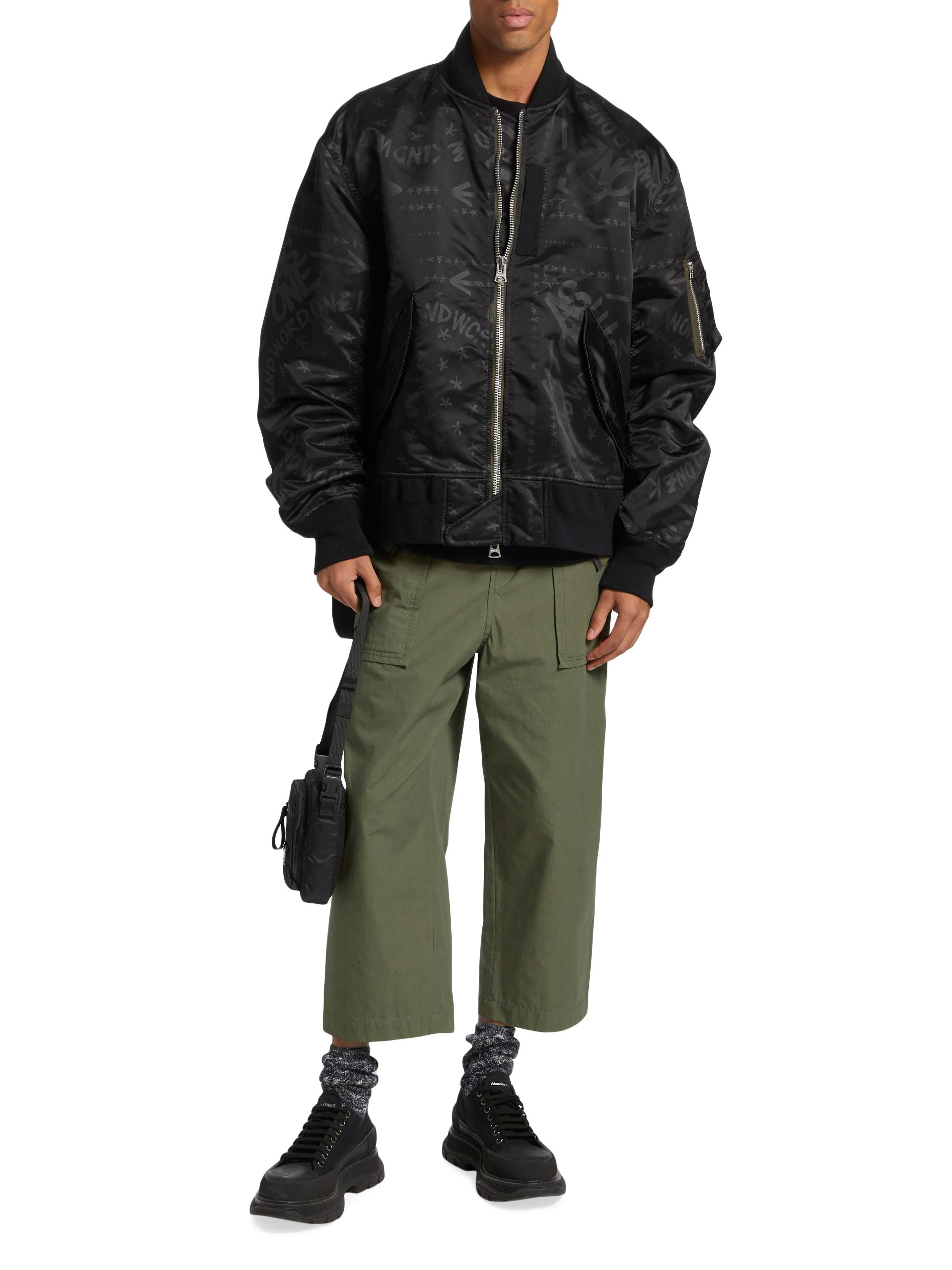 Sacai Eric Haze Bandana Bomber Jacket | Saks Fifth Avenue