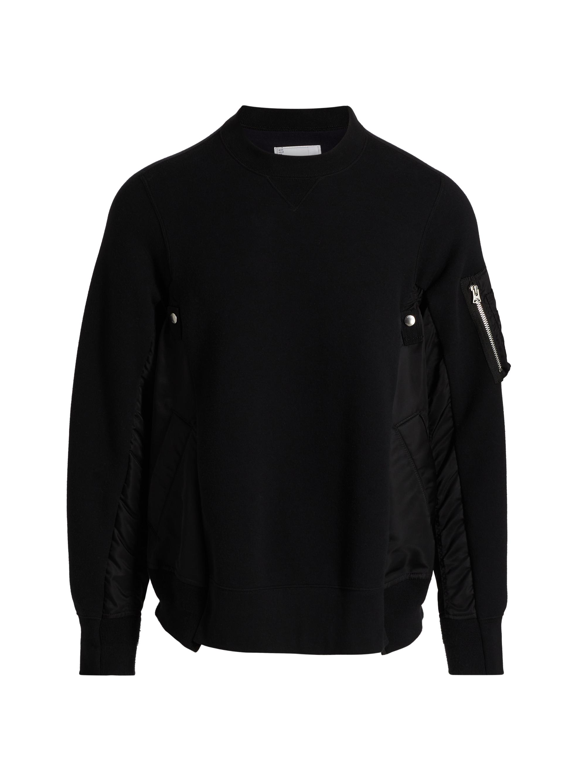 sacai プルオーバー　黒 Sacai Wool Zip-Front Cardigan | Saks Fifth Avenue