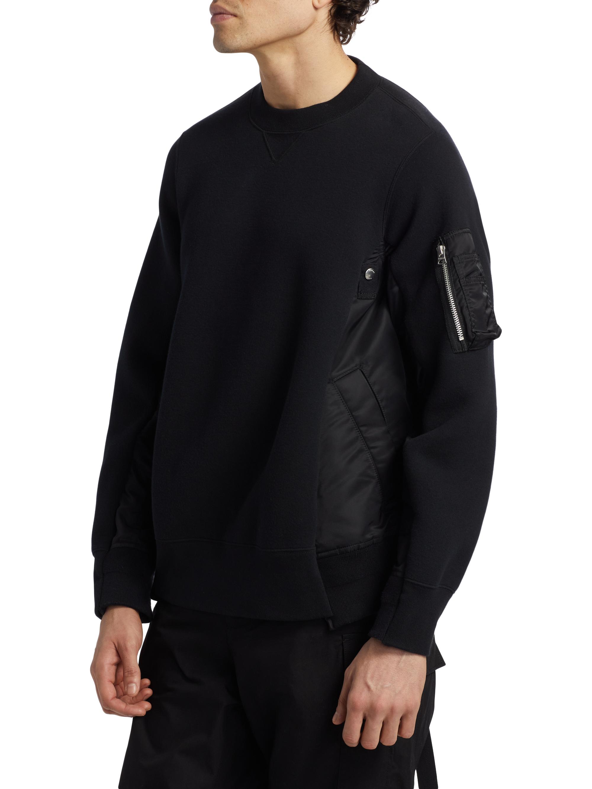 Sponge Sweat X Cotton Poplin Sweatshirt