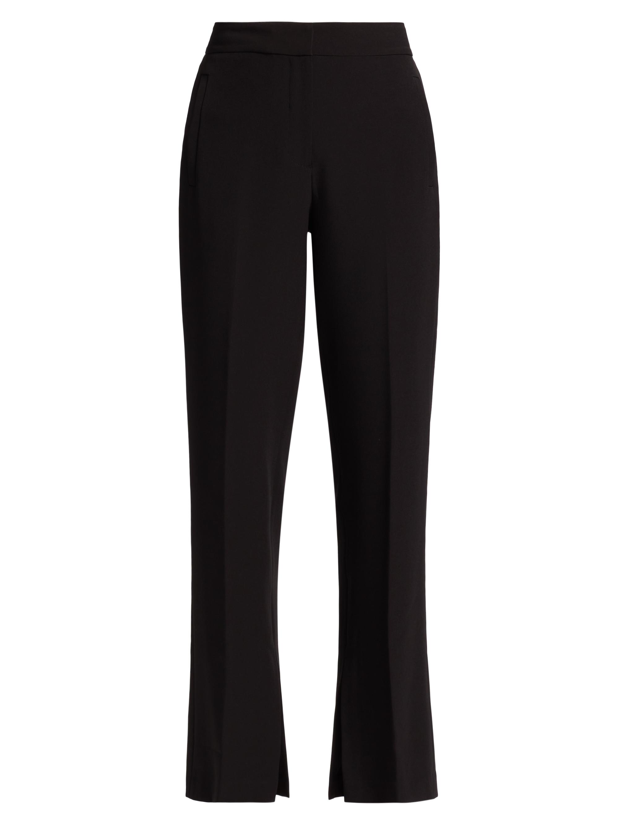 Milly Natia Crease-Front Crepe Pants | Saks Fifth Avenue